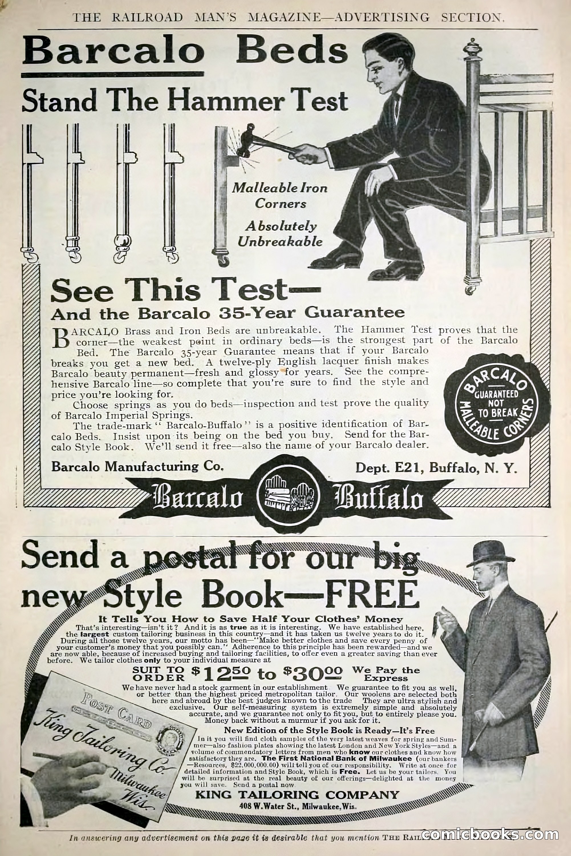 The Railroad Man's Magazine, May 1911 — page 215 of 232