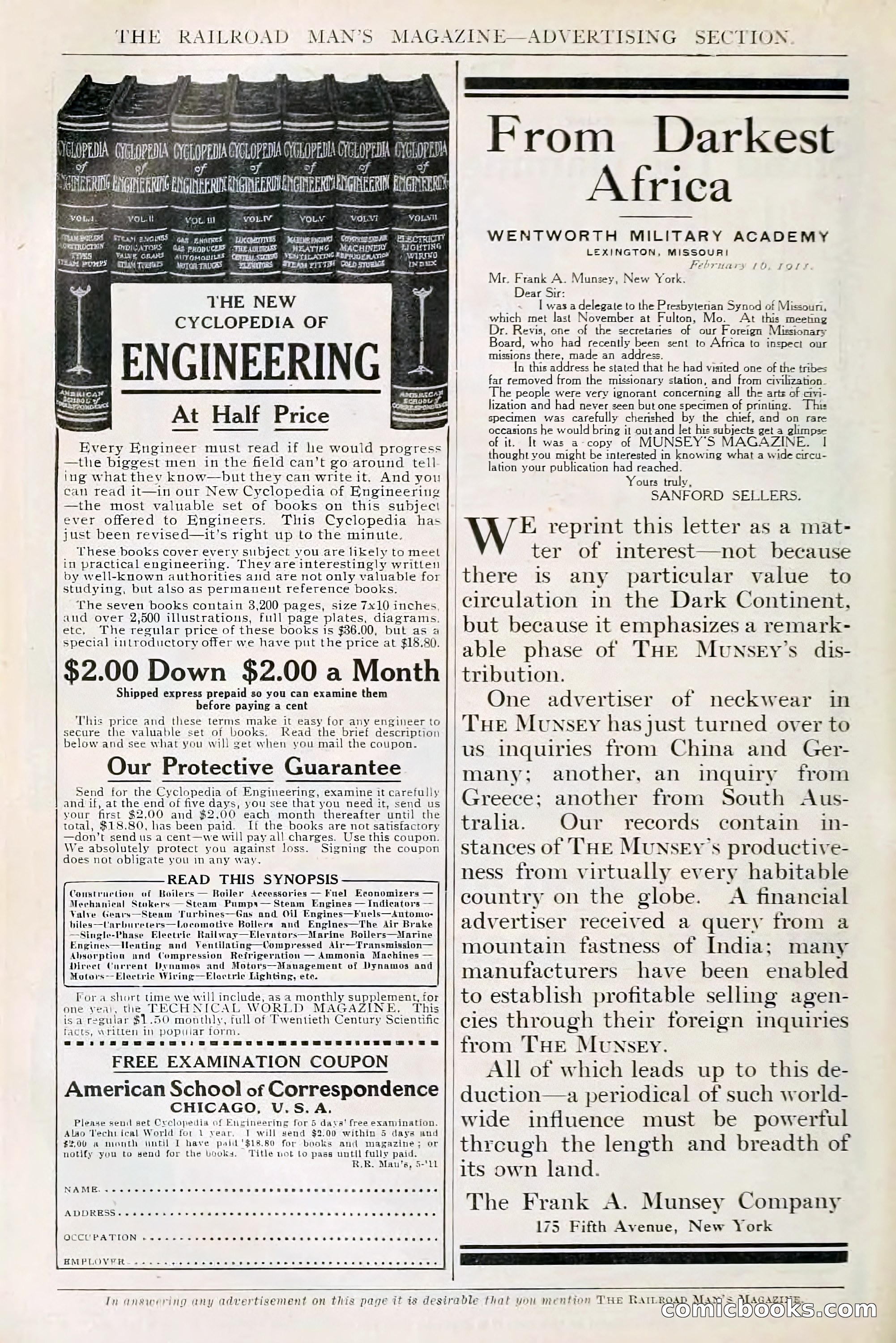 The Railroad Man's Magazine, May 1911 — page 216 of 232