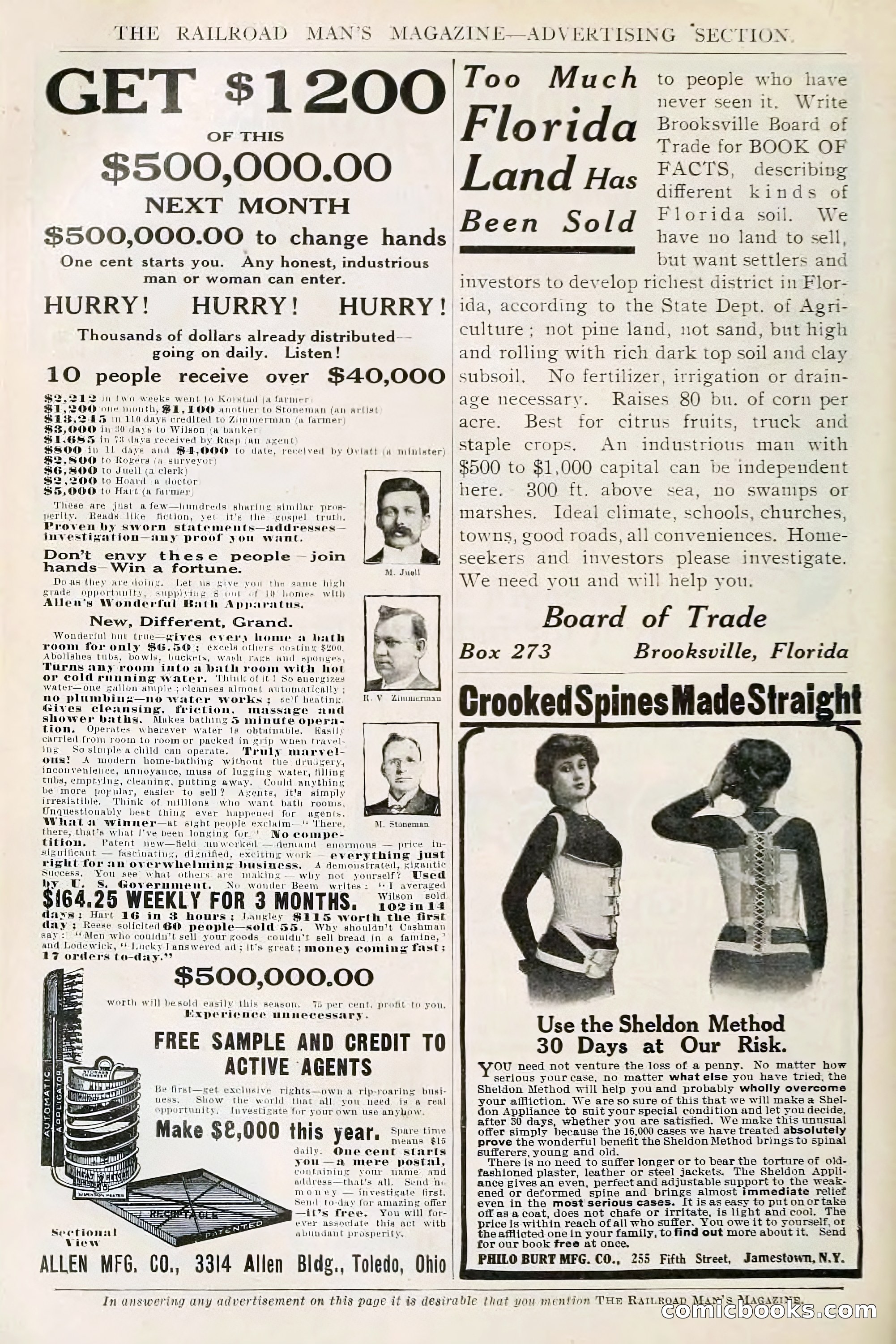 The Railroad Man's Magazine, May 1911 — page 220 of 232