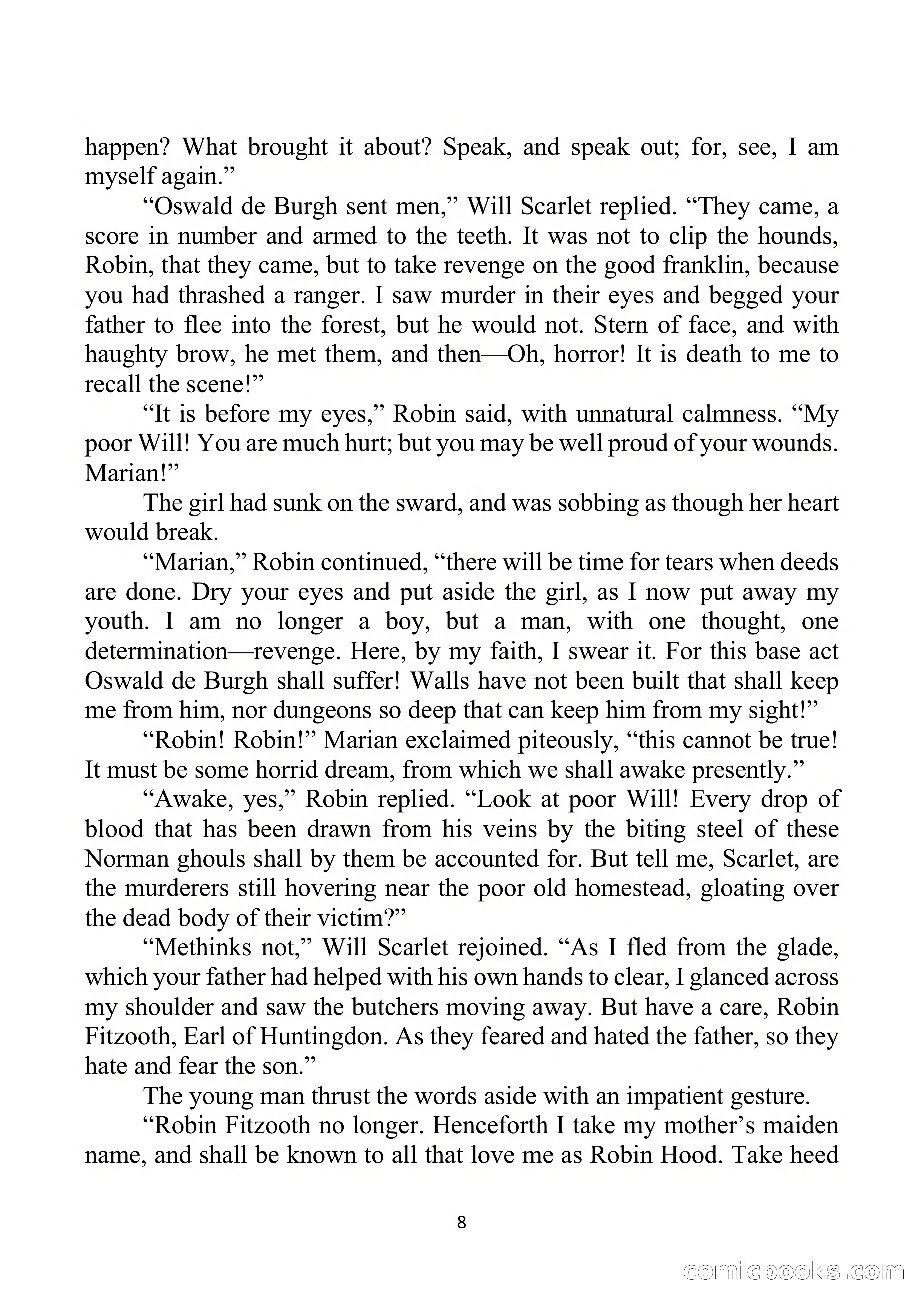 Robin Hood Library No. 1: Sweet Liberty or Death — page 9 of 63
