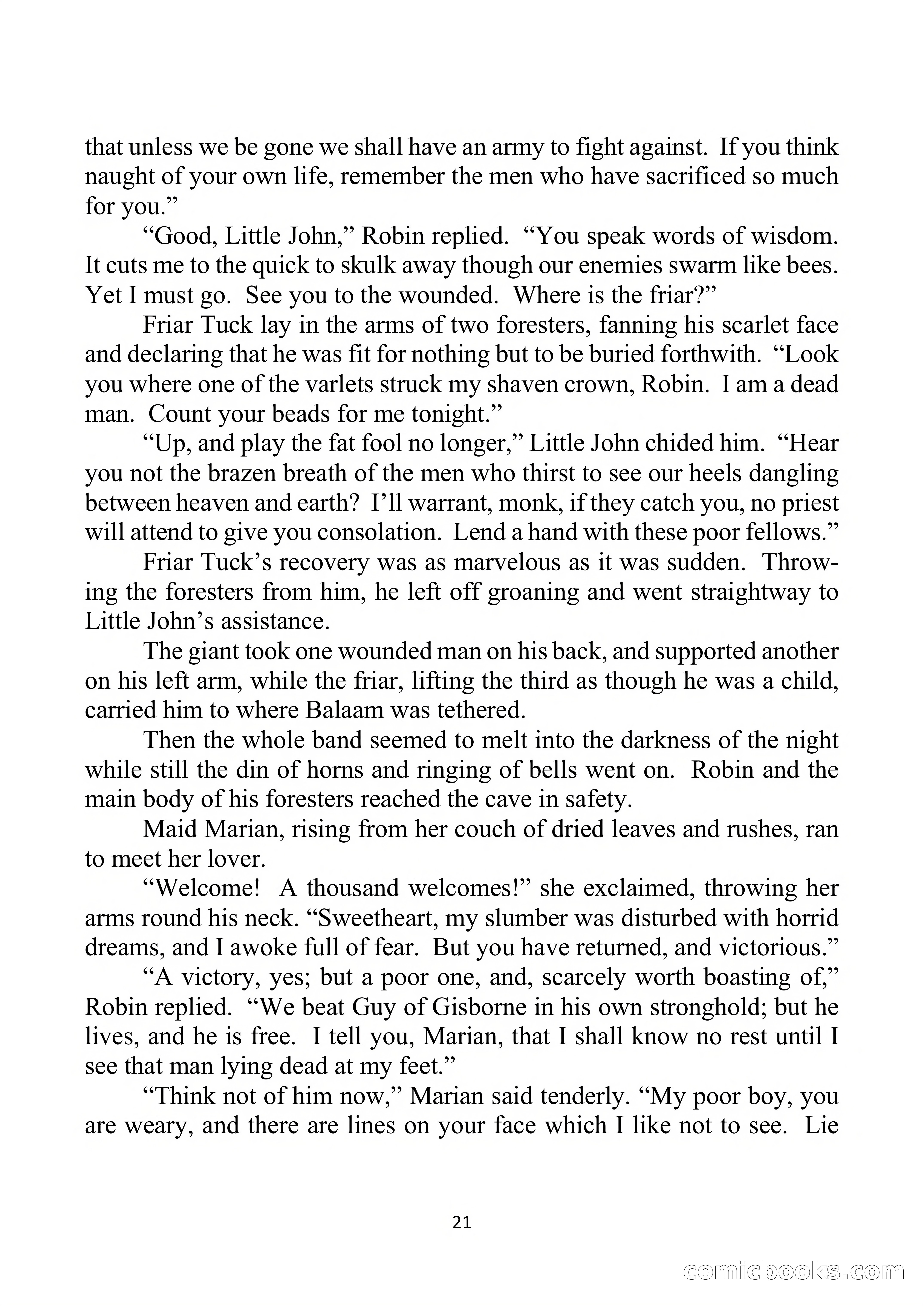 Robin Hood Library No. 1: Sweet Liberty or Death — page 22 of 63