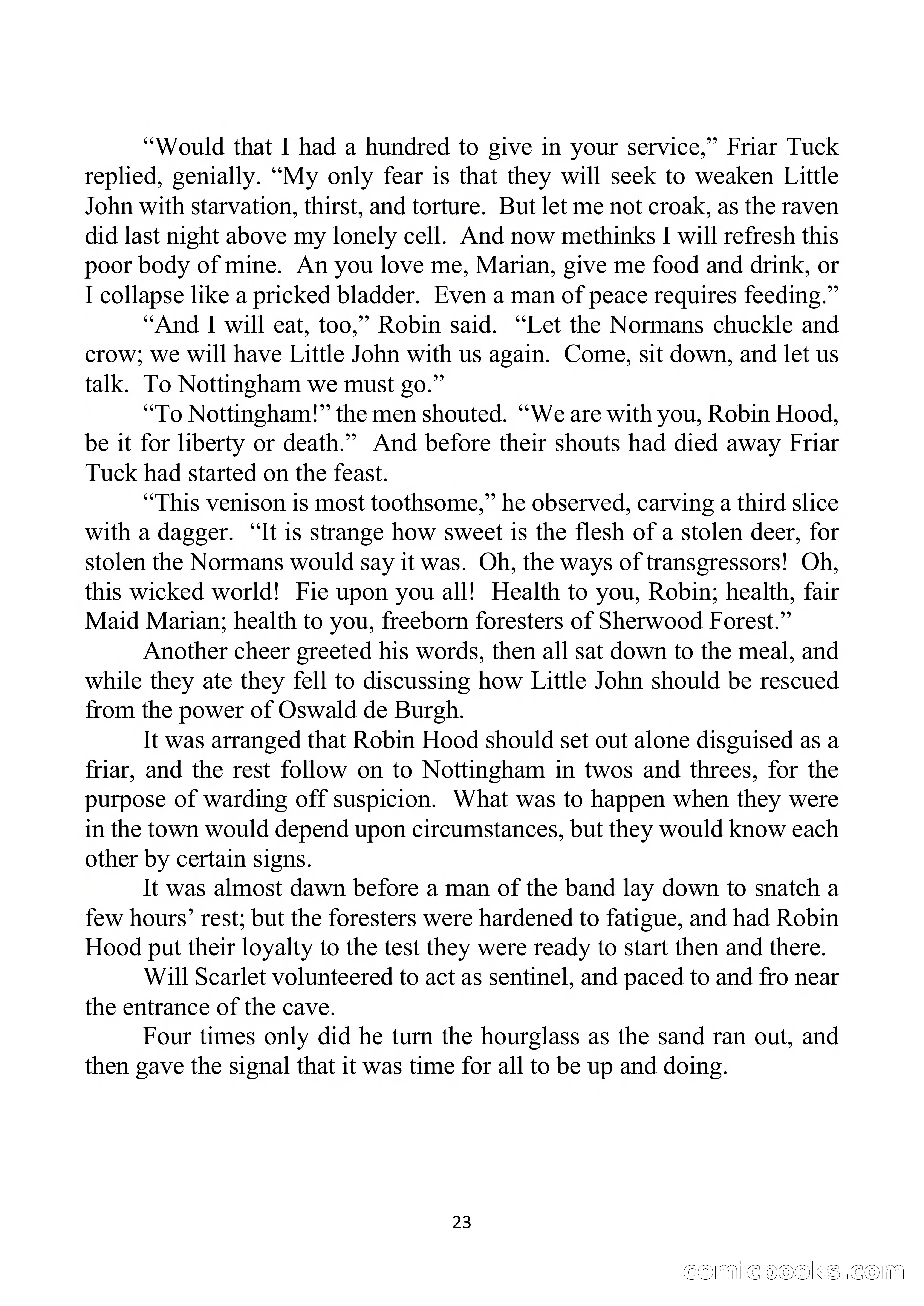 Robin Hood Library No. 1: Sweet Liberty or Death — page 24 of 63
