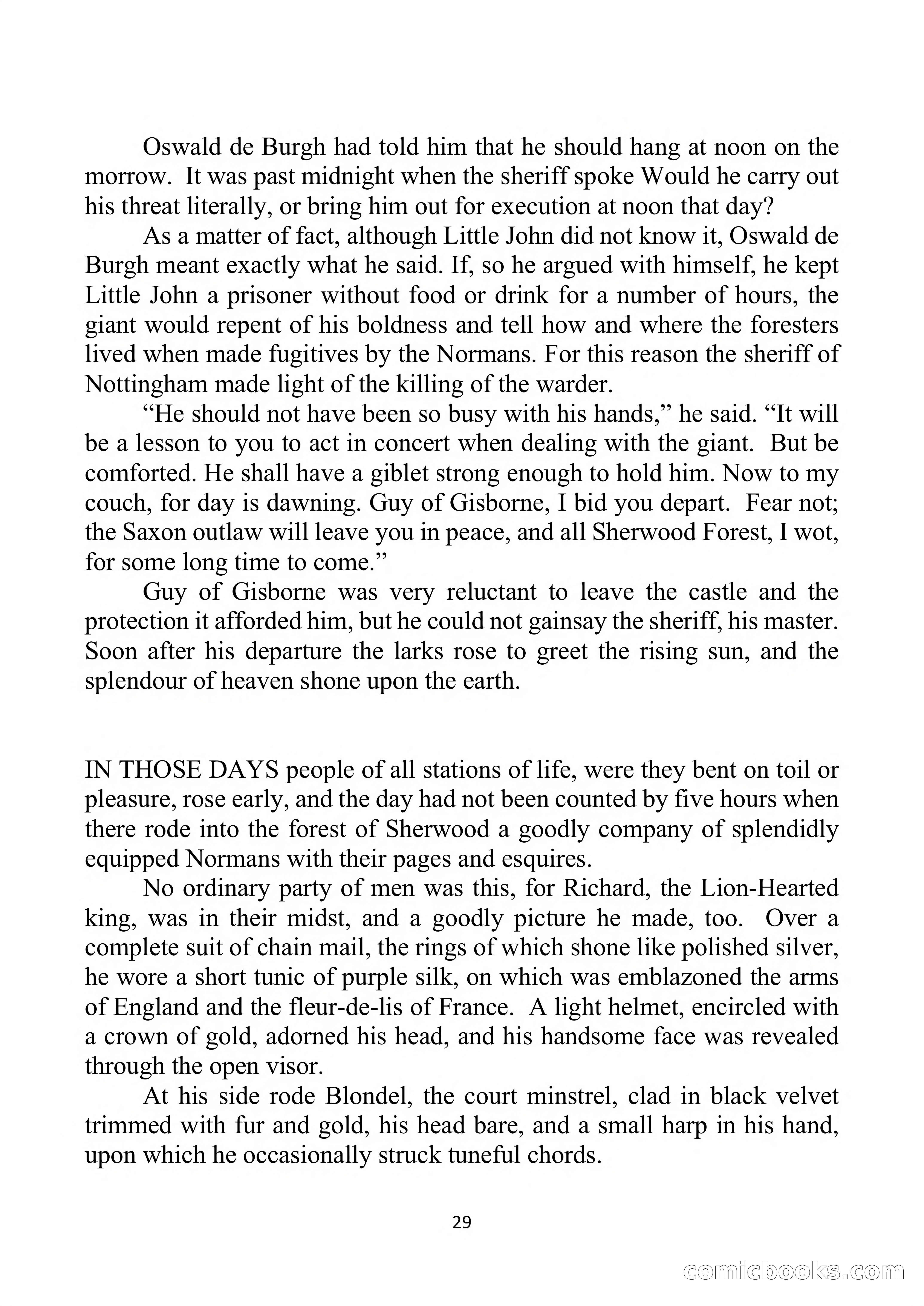 Robin Hood Library No. 1: Sweet Liberty or Death — page 30 of 63
