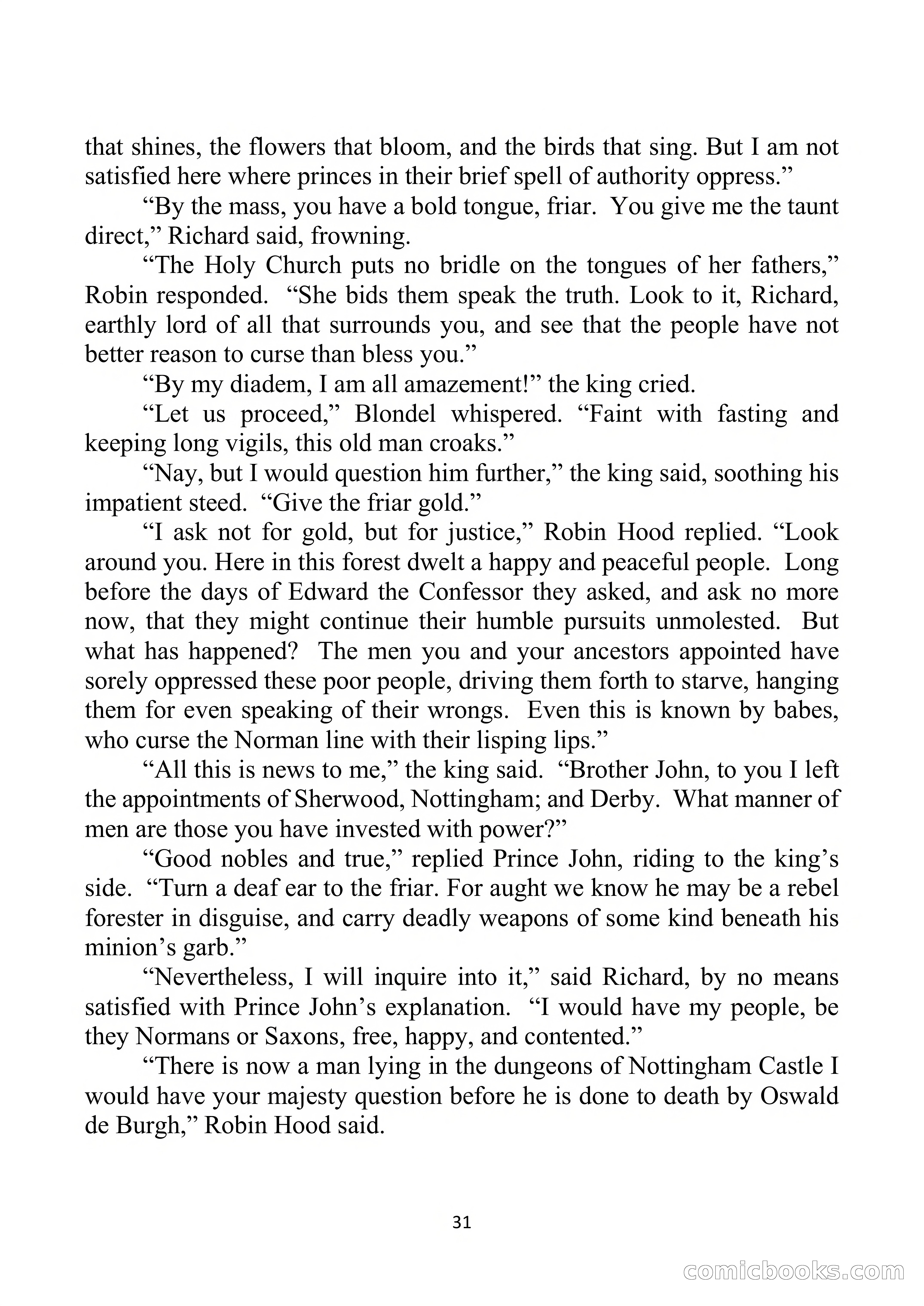 Robin Hood Library No. 1: Sweet Liberty or Death — page 32 of 63