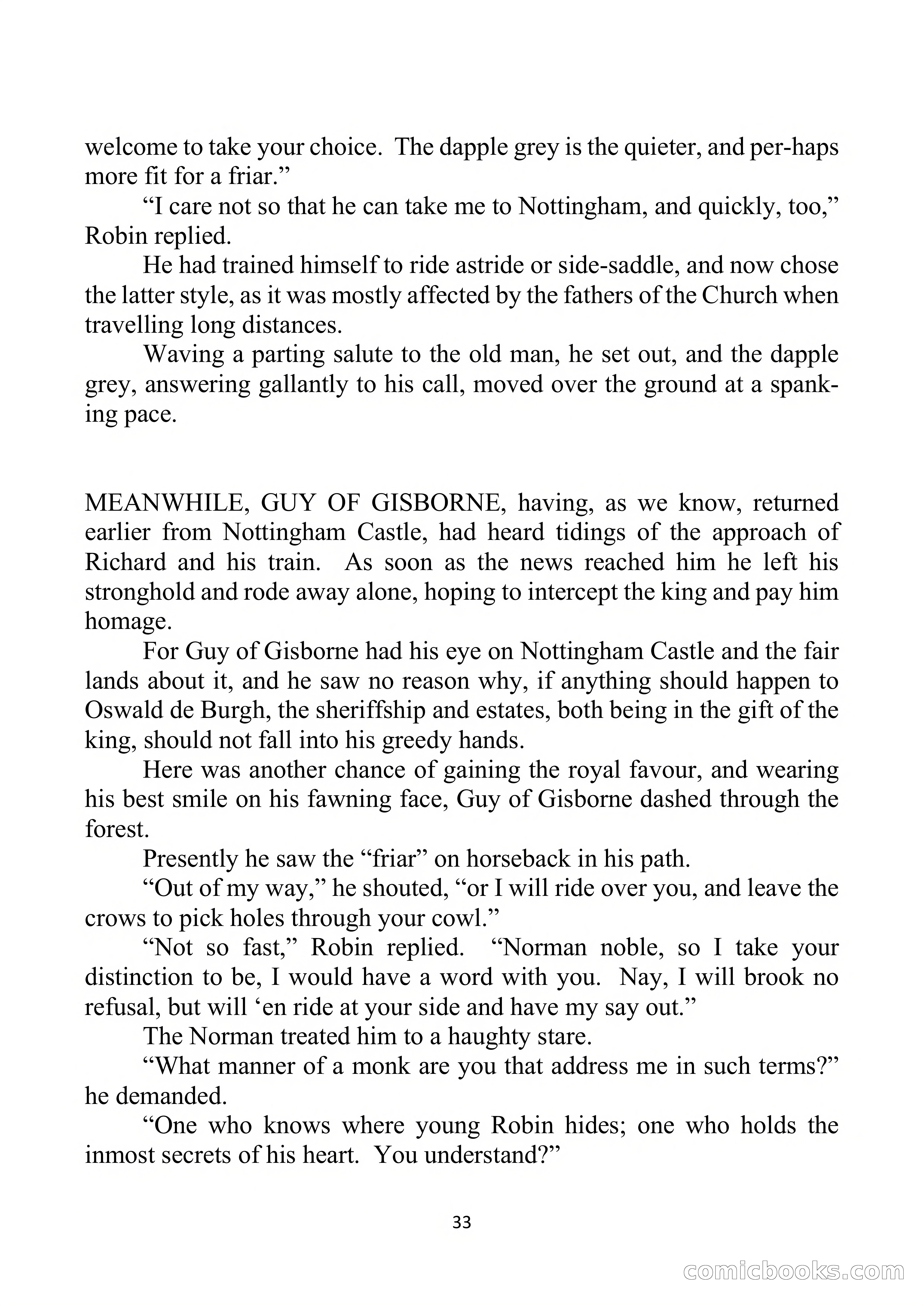 Robin Hood Library No. 1: Sweet Liberty or Death — page 34 of 63