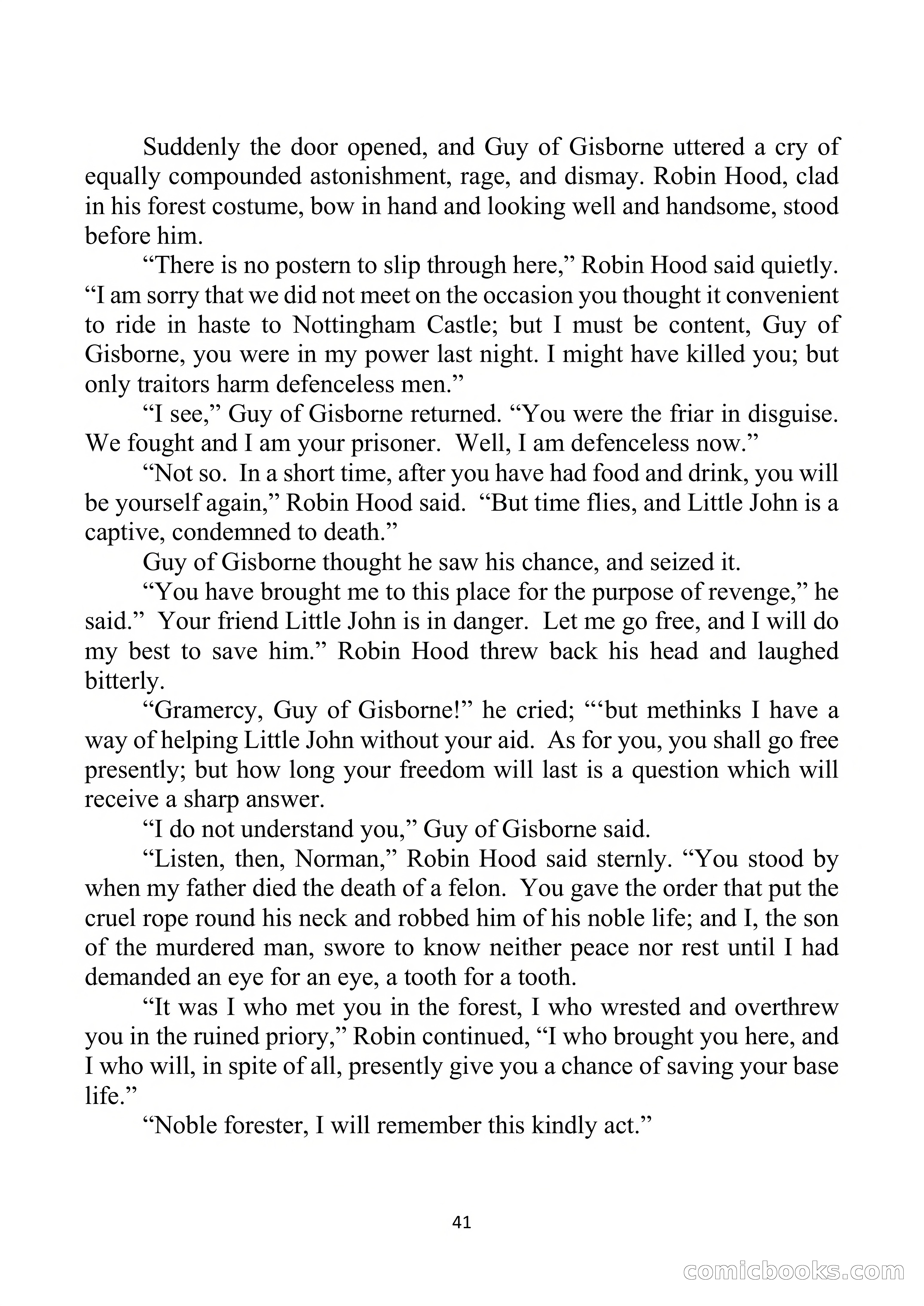 Robin Hood Library No. 1: Sweet Liberty or Death — page 42 of 63