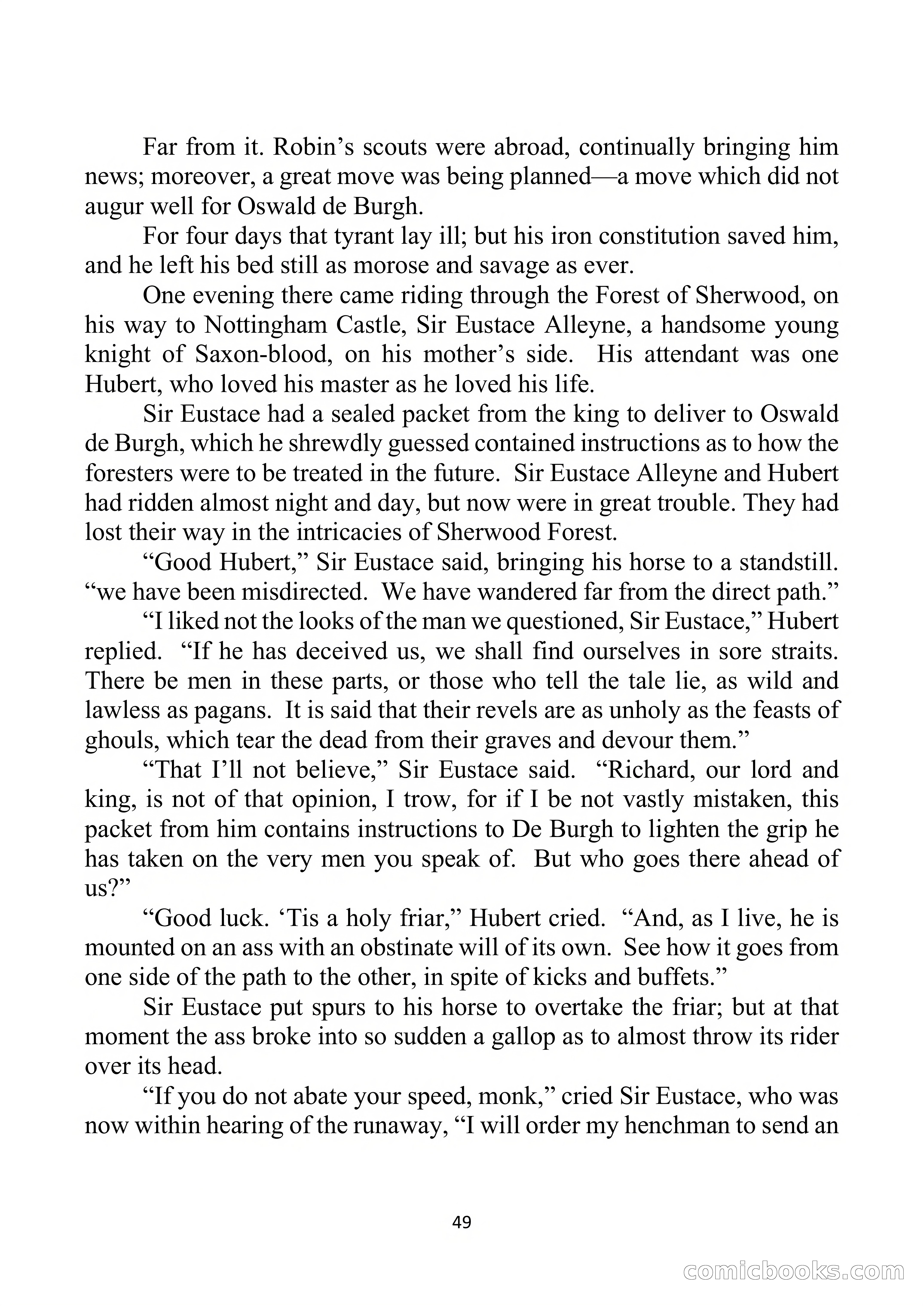 Robin Hood Library No. 1: Sweet Liberty or Death — page 50 of 63