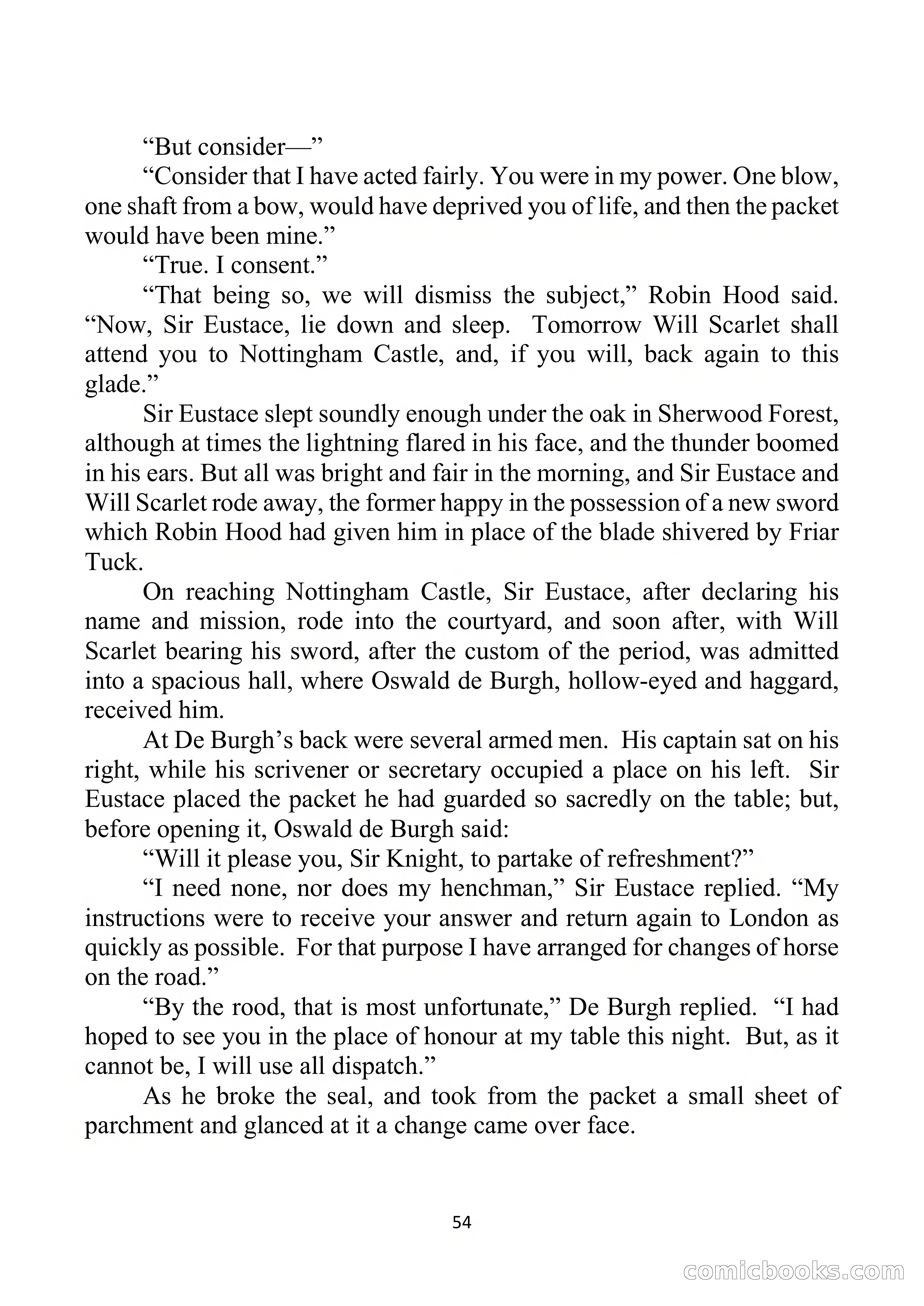 Robin Hood Library No. 1: Sweet Liberty or Death — page 55 of 63