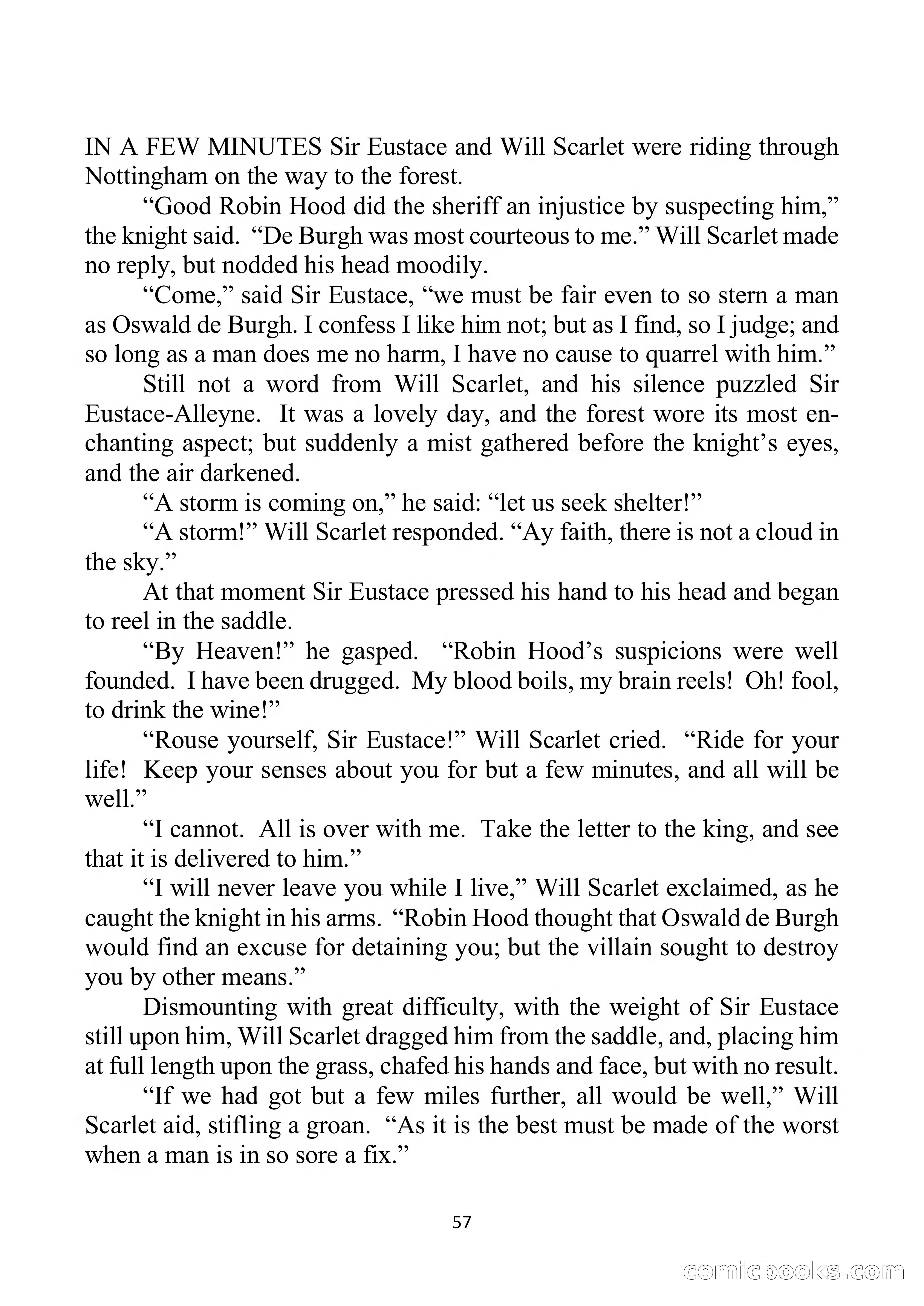 Robin Hood Library No. 1: Sweet Liberty or Death — page 58 of 63