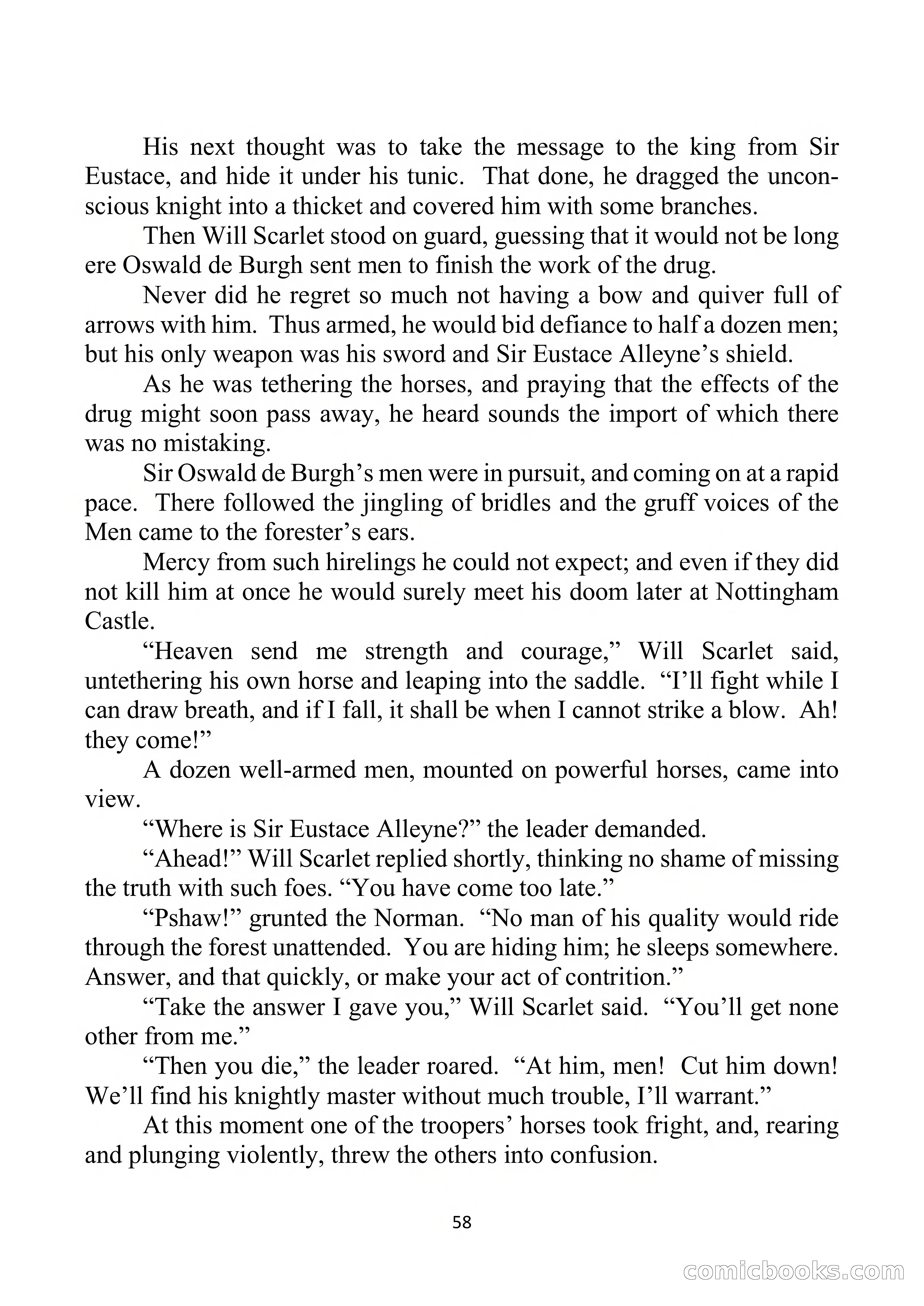 Robin Hood Library No. 1: Sweet Liberty or Death — page 59 of 63