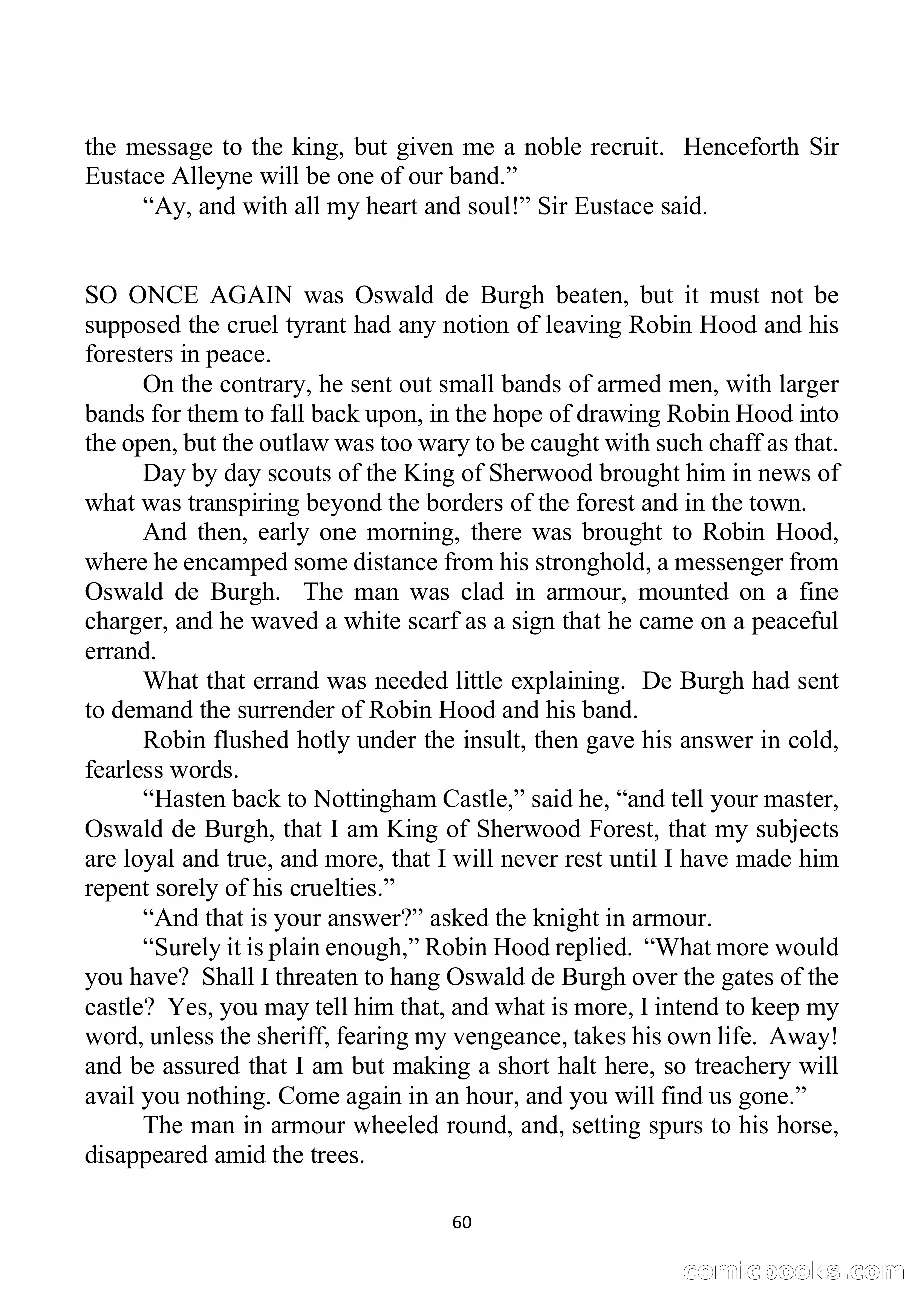Robin Hood Library No. 1: Sweet Liberty or Death — page 61 of 63