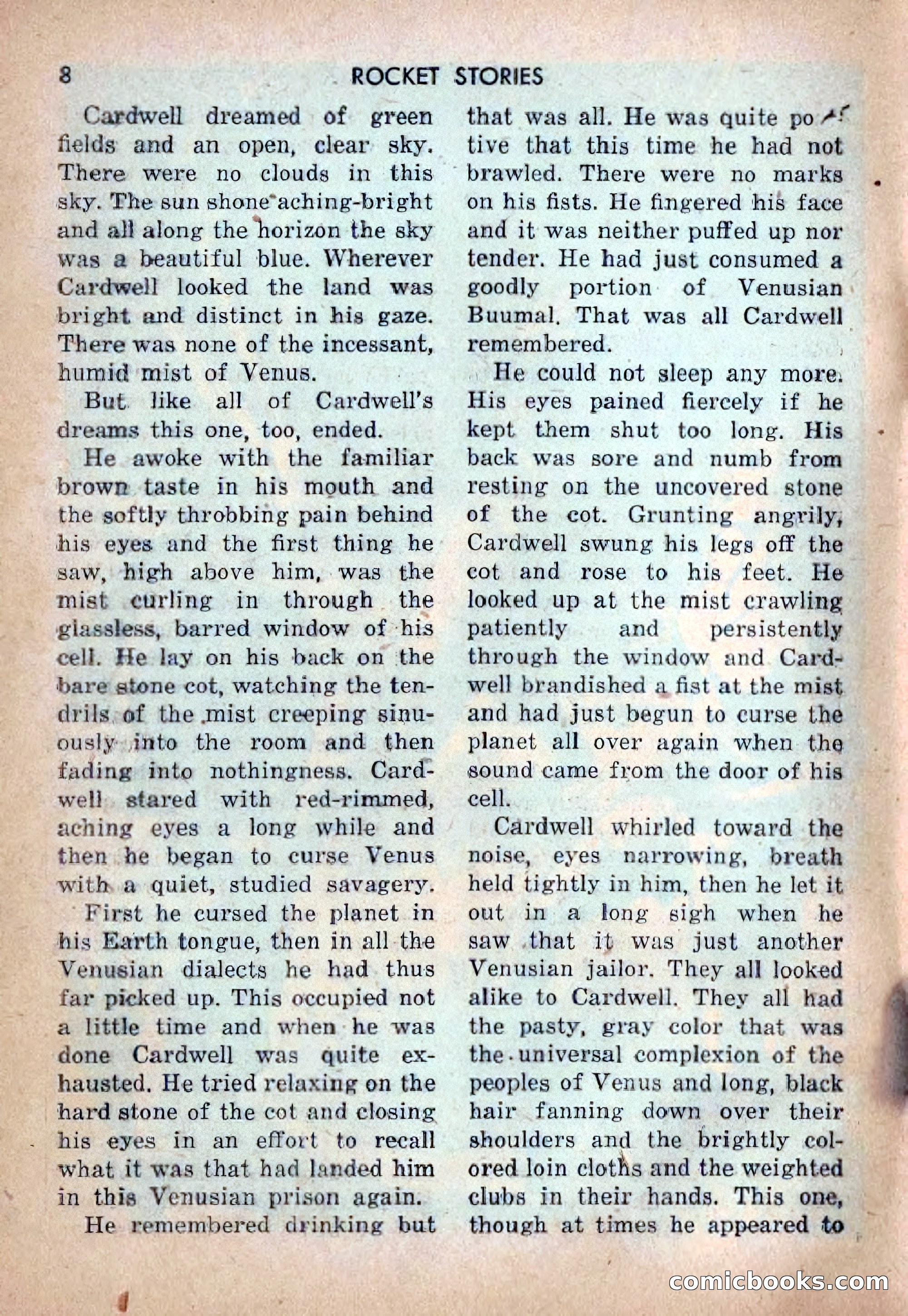 Rocket Stories, Vol. 1, No. 1 — page 11 of 164