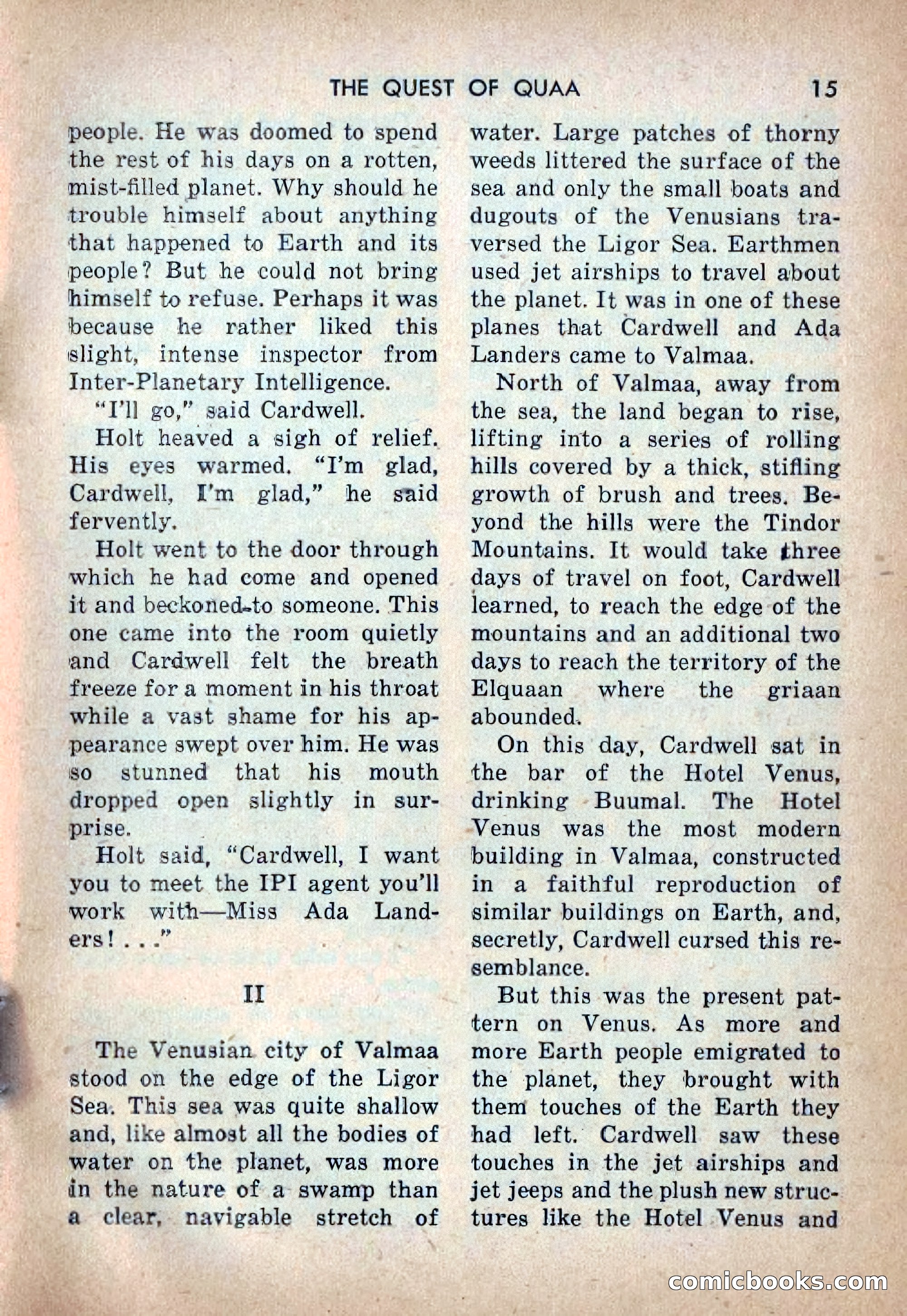 Rocket Stories, Vol. 1, No. 1 — page 18 of 164