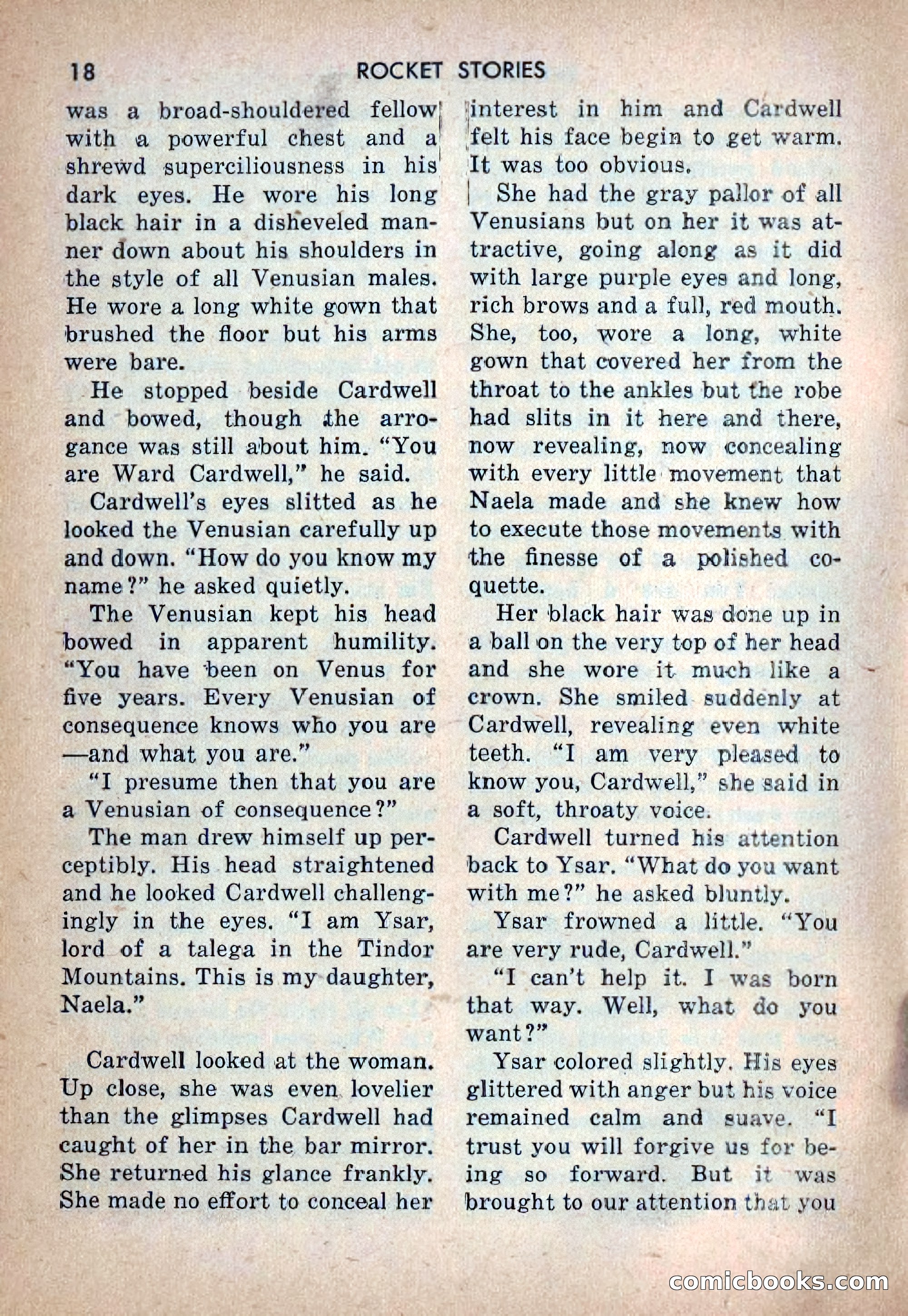 Rocket Stories, Vol. 1, No. 1 — page 21 of 164
