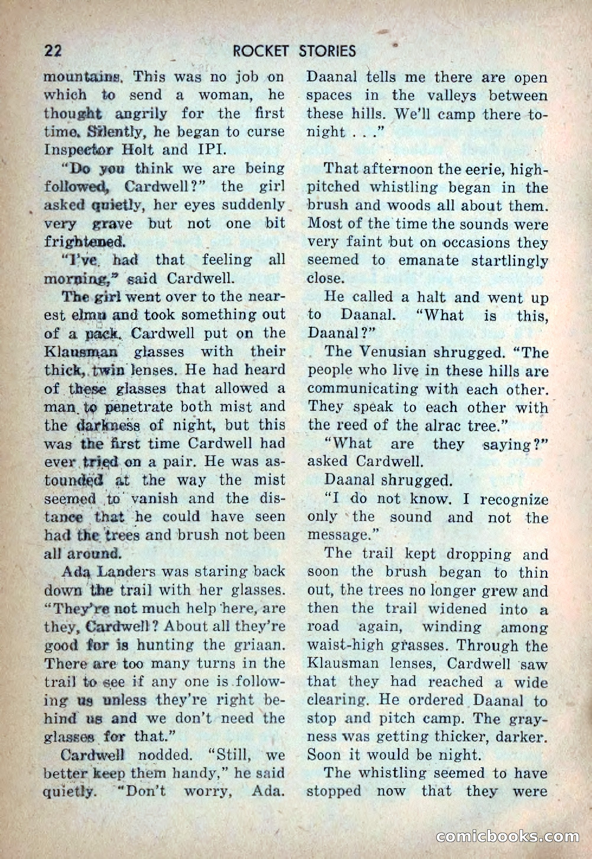 Rocket Stories, Vol. 1, No. 1 — page 25 of 164