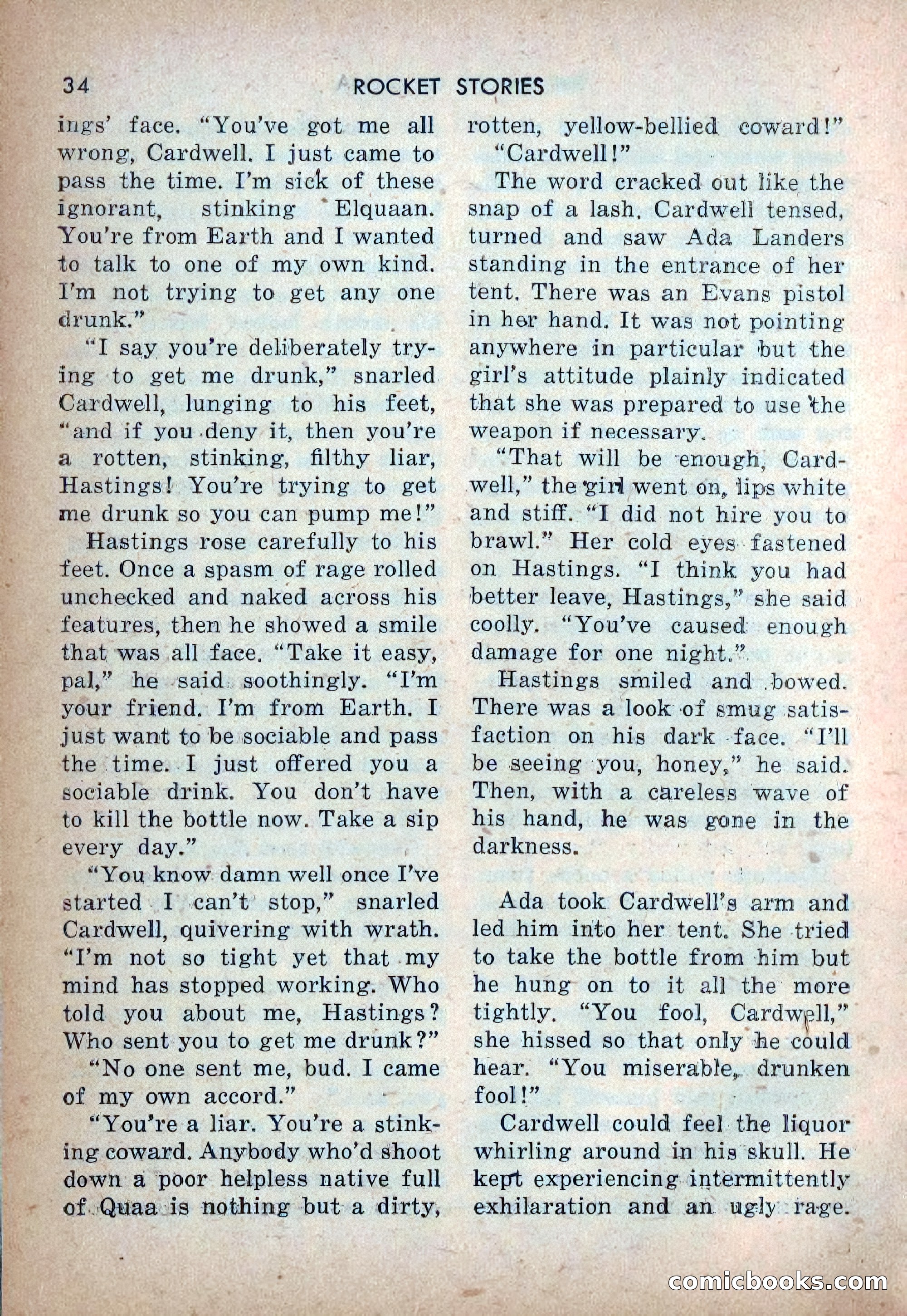 Rocket Stories, Vol. 1, No. 1 — page 37 of 164