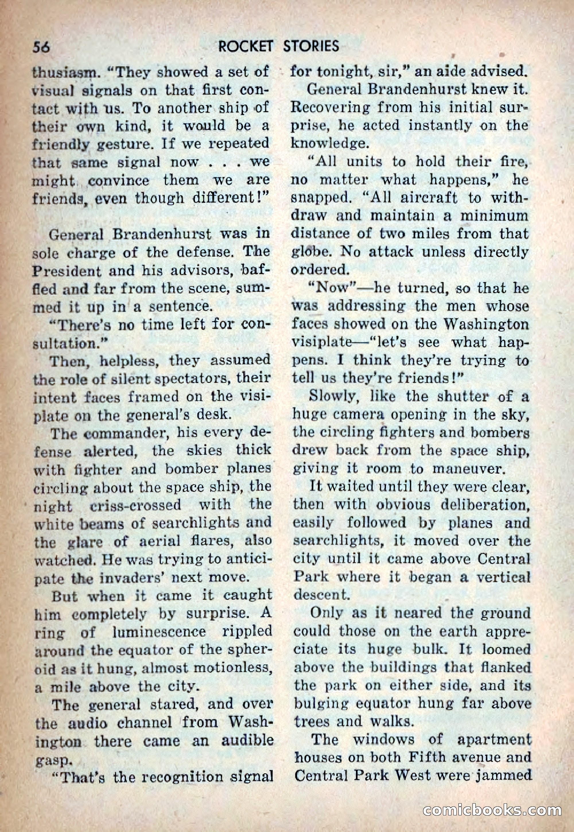 Rocket Stories, Vol. 1, No. 1 — page 59 of 164