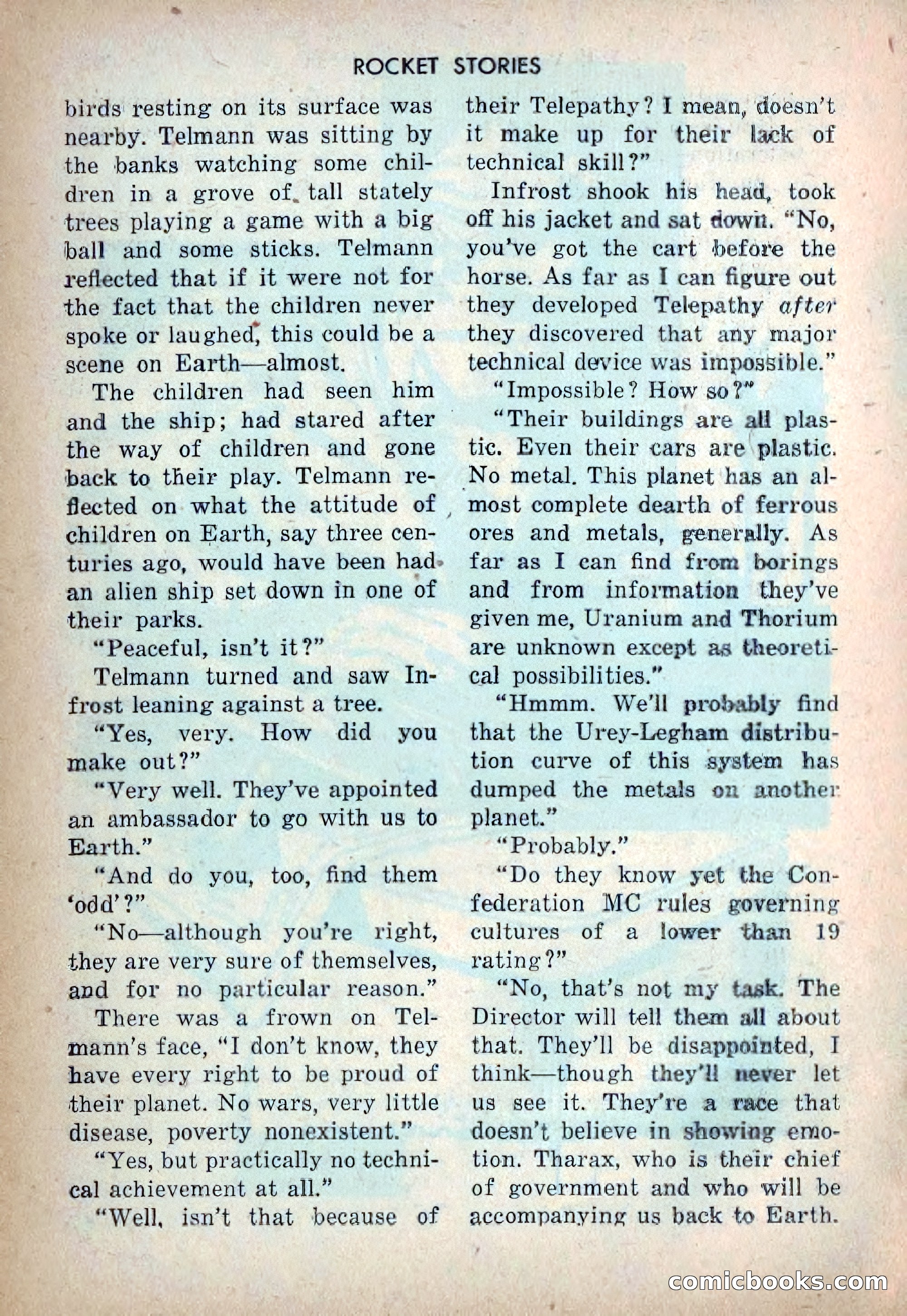 Rocket Stories, Vol. 1, No. 1 — page 67 of 164