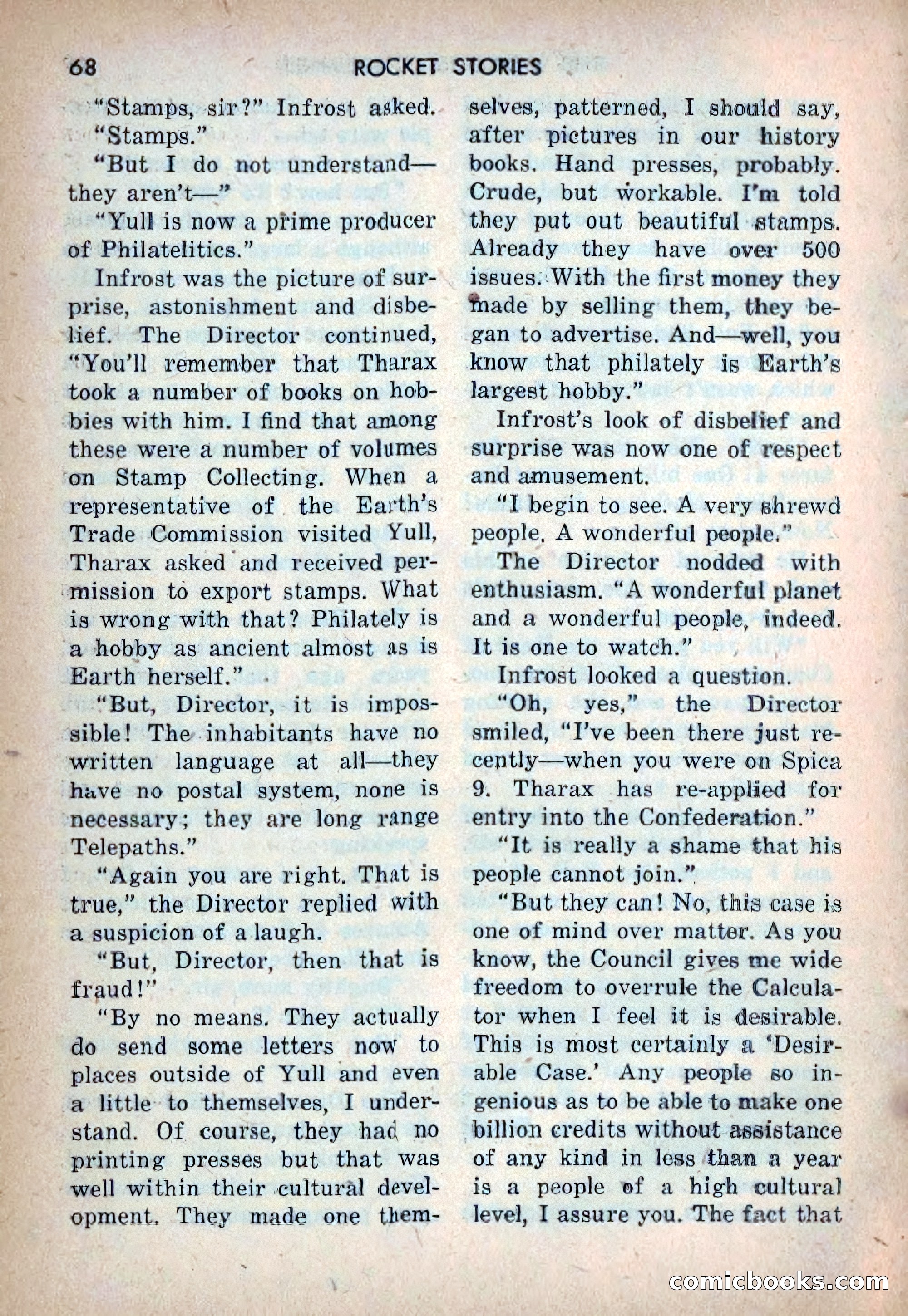 Rocket Stories, Vol. 1, No. 1 — page 71 of 164
