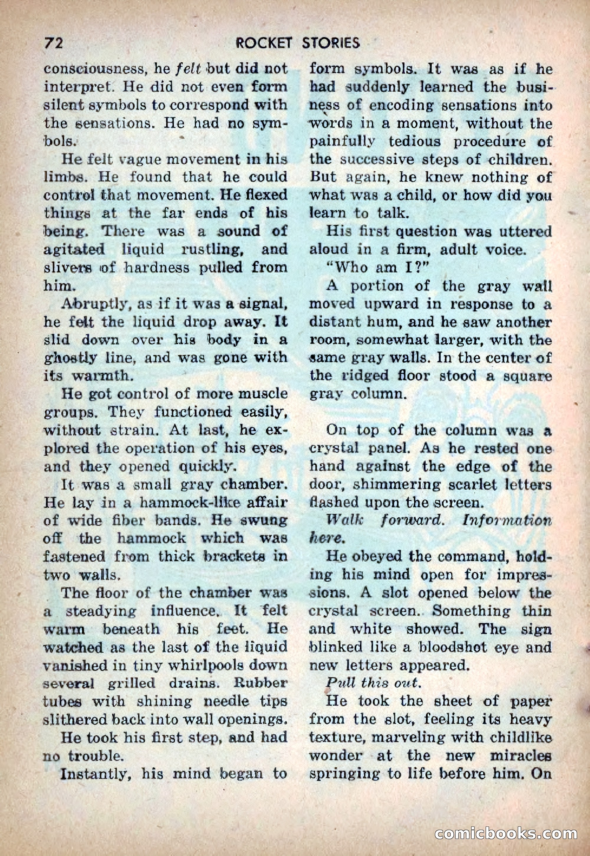 Rocket Stories, Vol. 1, No. 1 — page 75 of 164