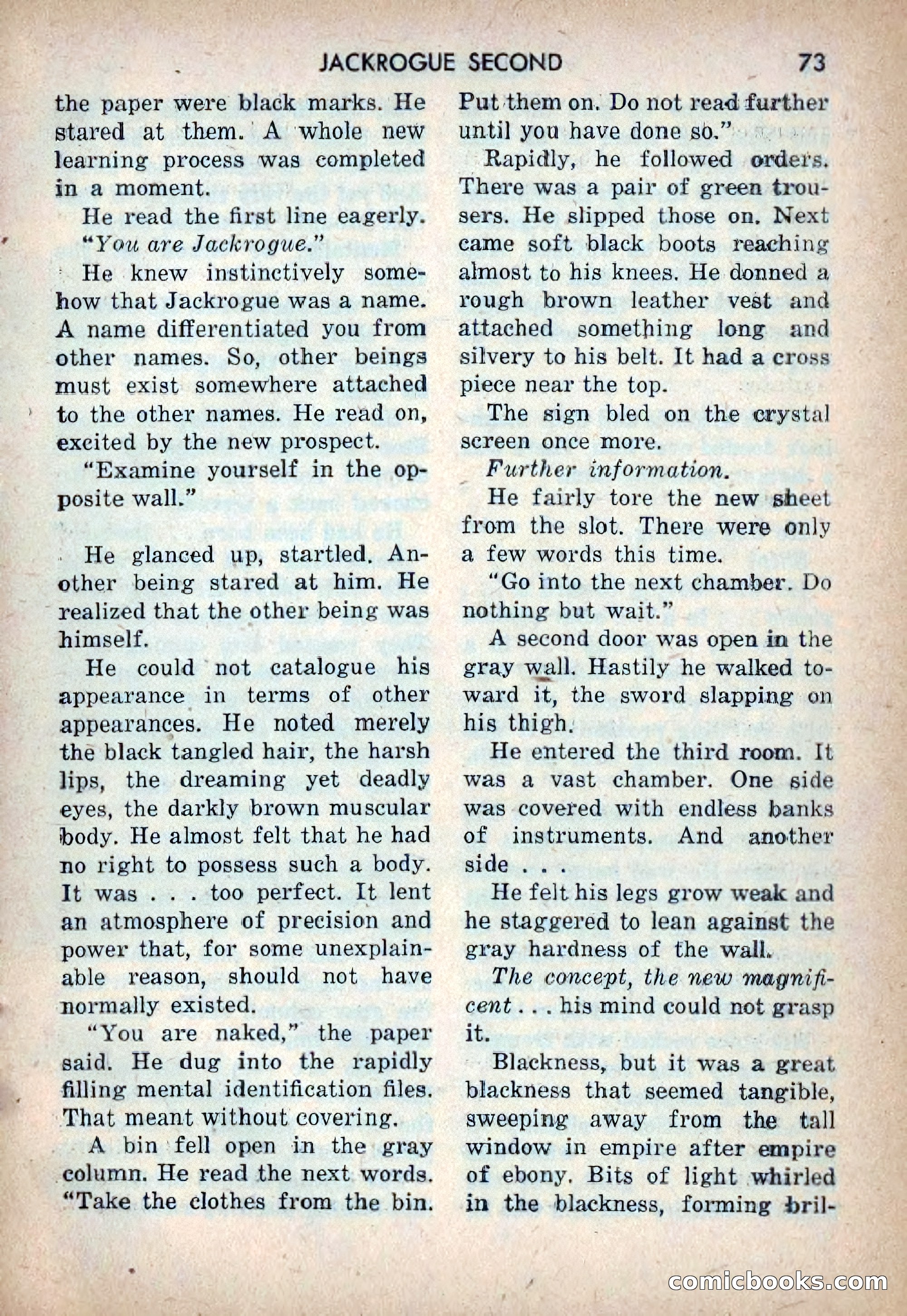 Rocket Stories, Vol. 1, No. 1 — page 76 of 164