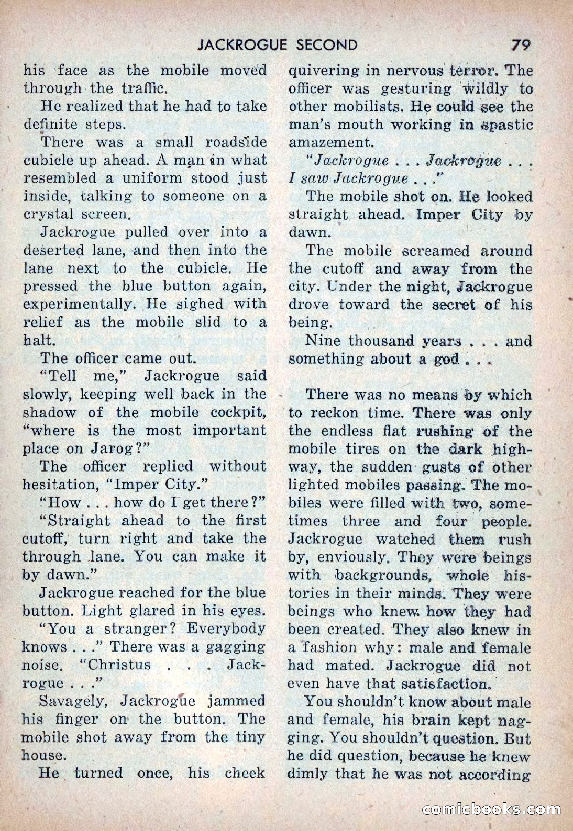 Rocket Stories, Vol. 1, No. 1 — page 82 of 164