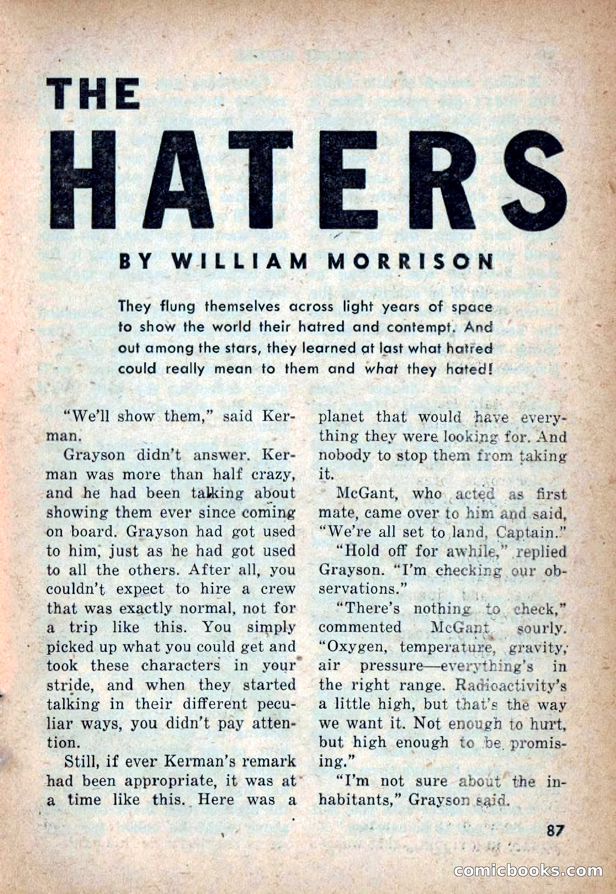 Rocket Stories, Vol. 1, No. 1 — page 90 of 164