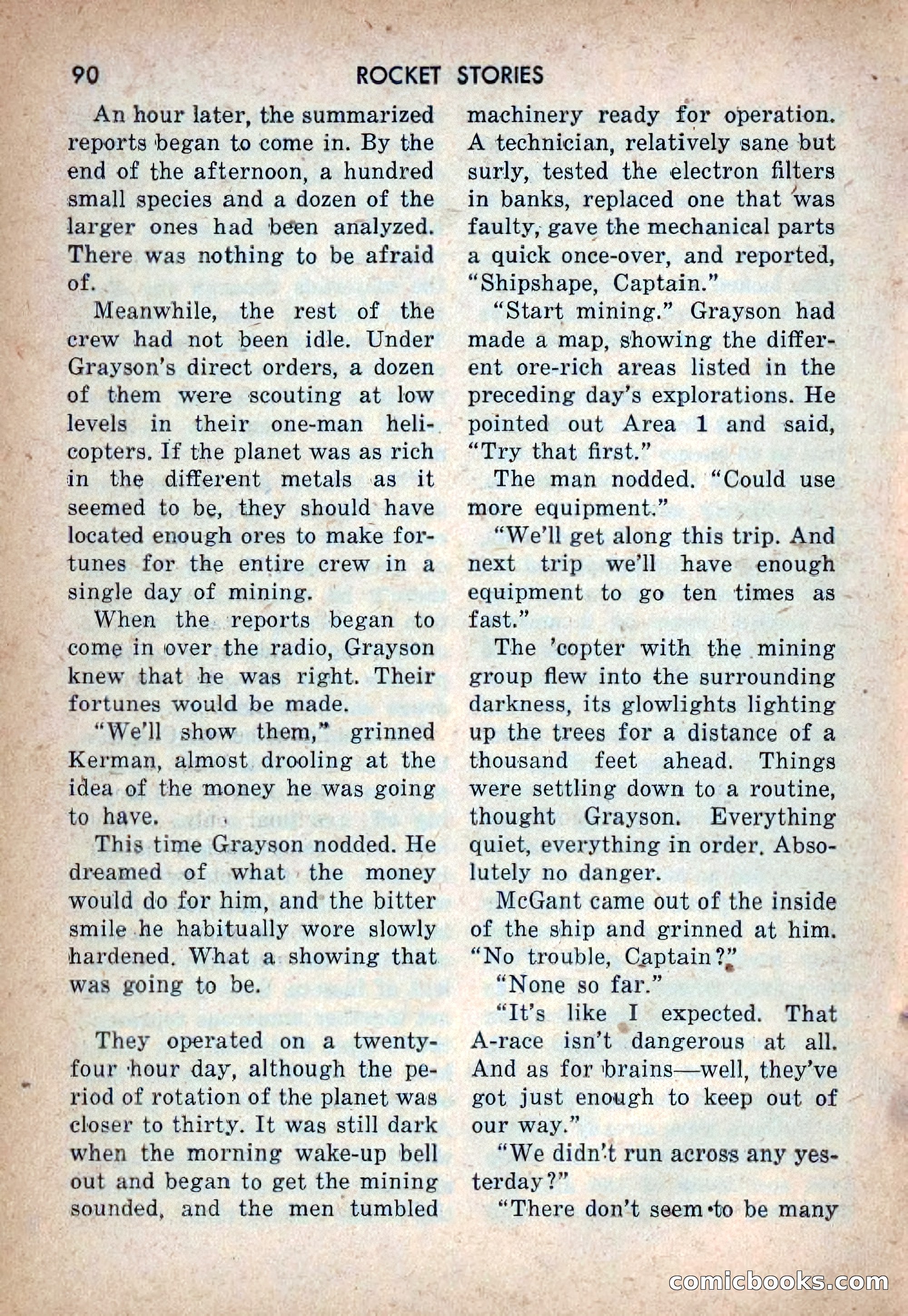 Rocket Stories, Vol. 1, No. 1 — page 93 of 164