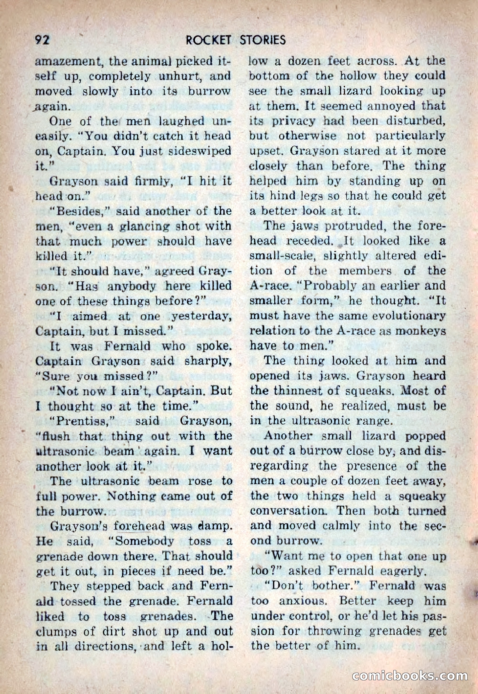 Rocket Stories, Vol. 1, No. 1 — page 95 of 164