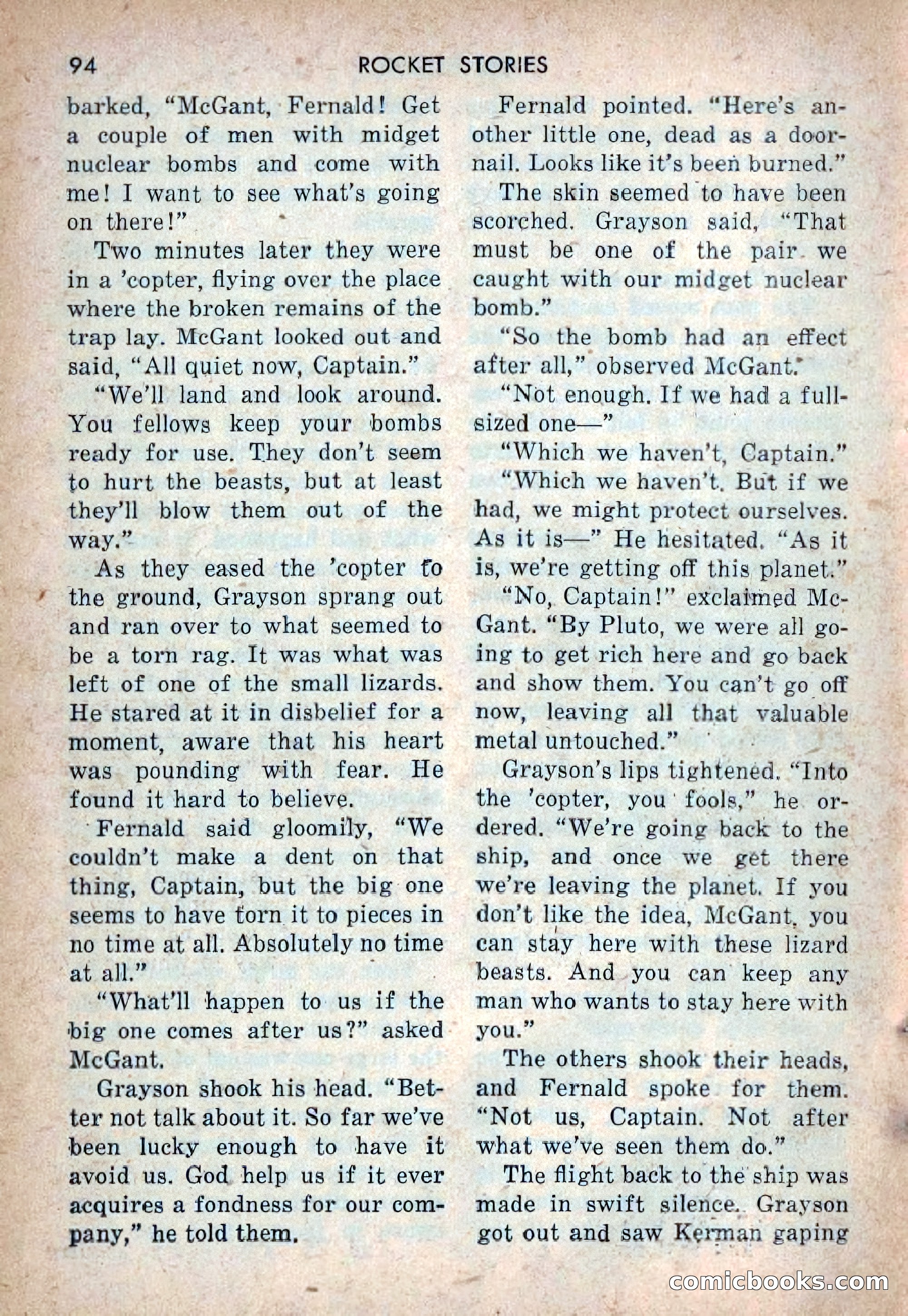 Rocket Stories, Vol. 1, No. 1 — page 97 of 164