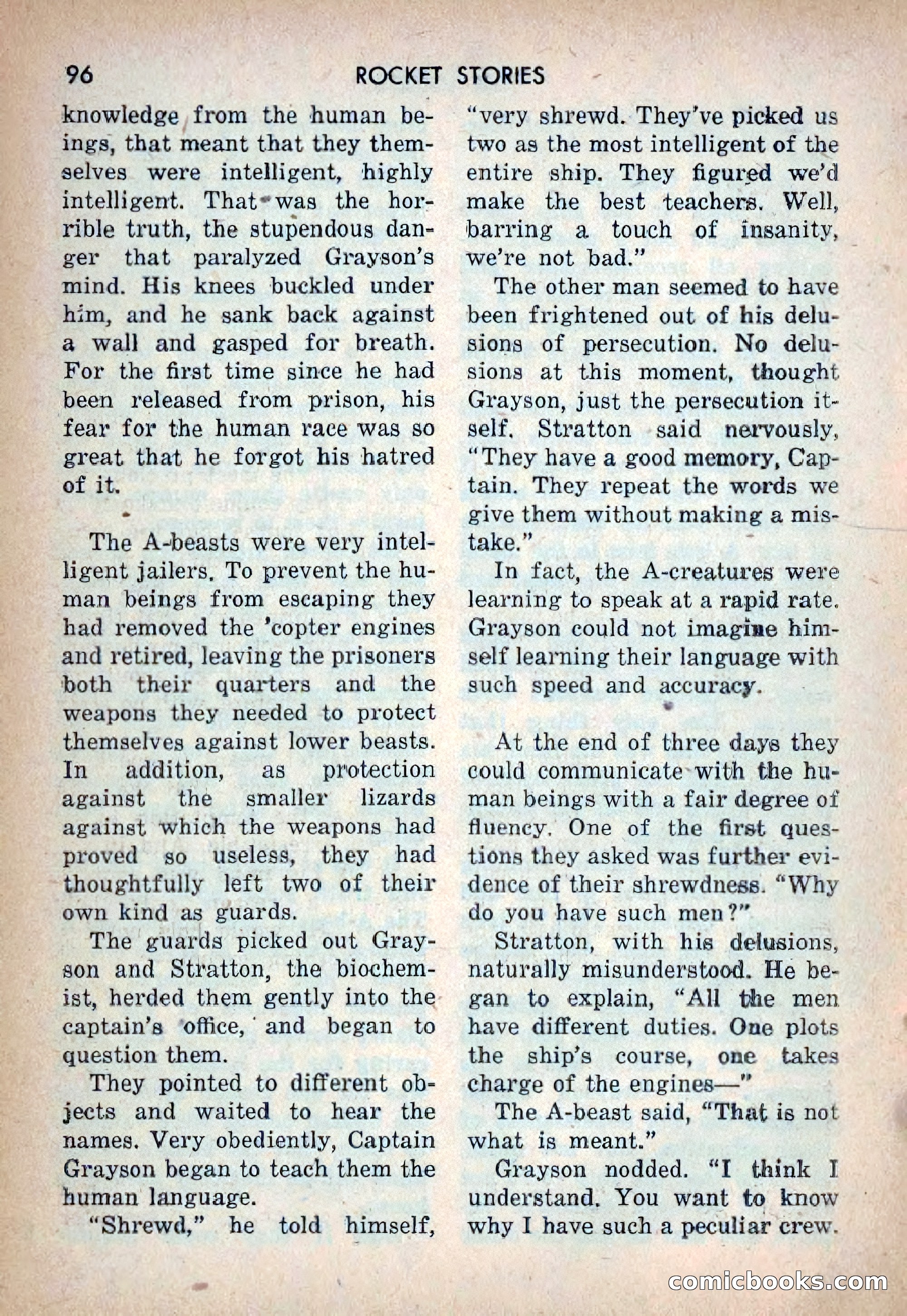Rocket Stories, Vol. 1, No. 1 — page 99 of 164