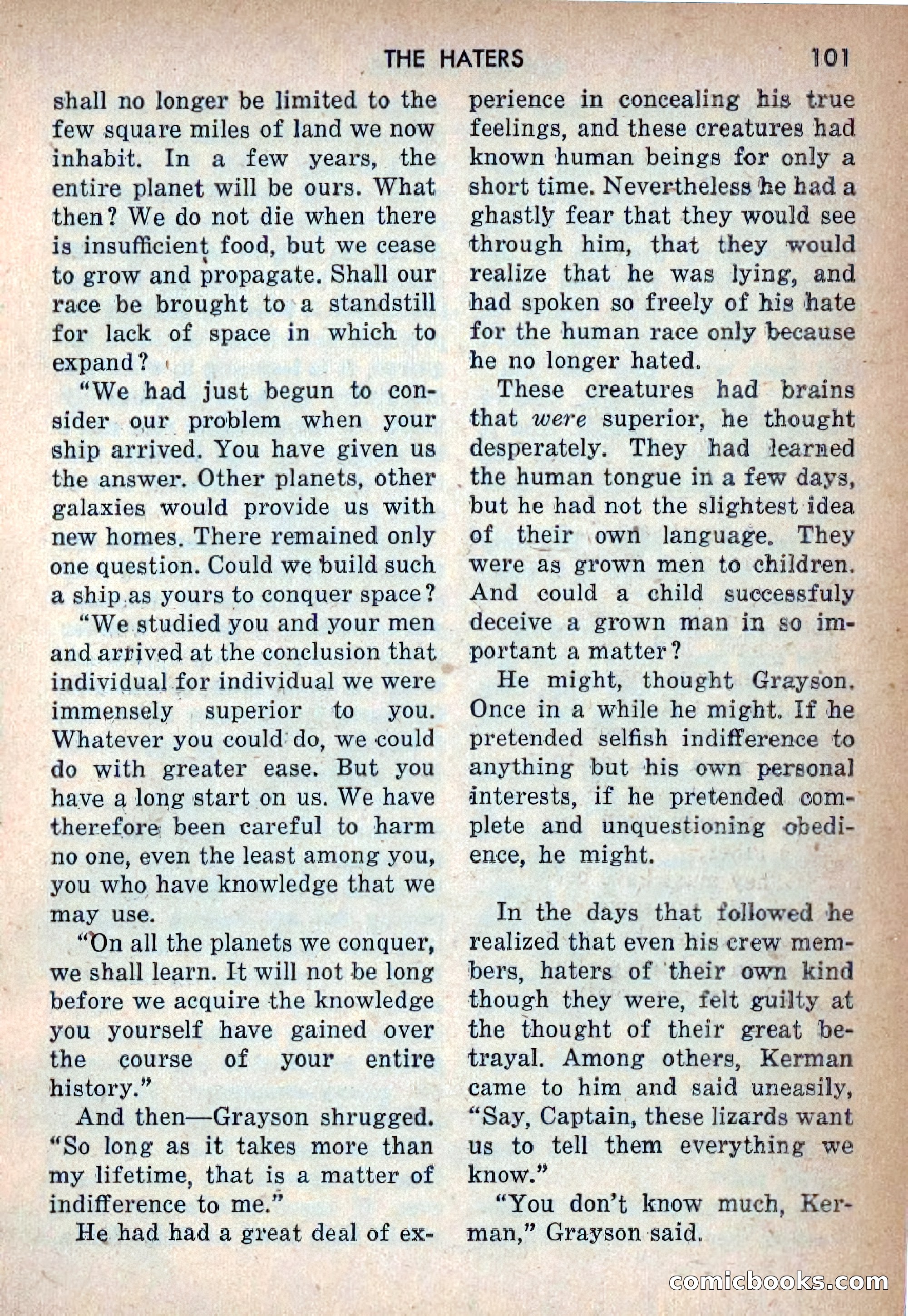 Rocket Stories, Vol. 1, No. 1 — page 104 of 164