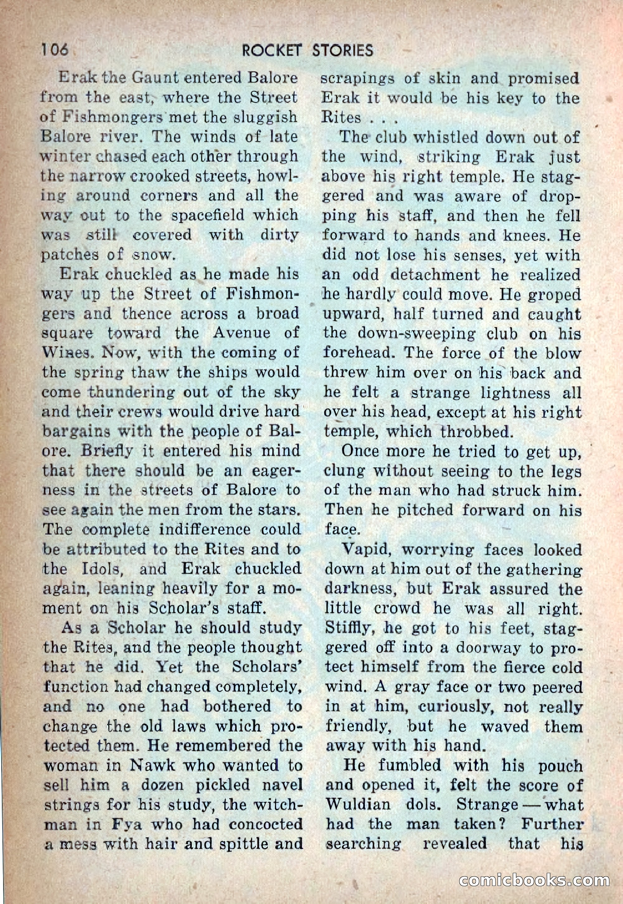 Rocket Stories, Vol. 1, No. 1 — page 109 of 164