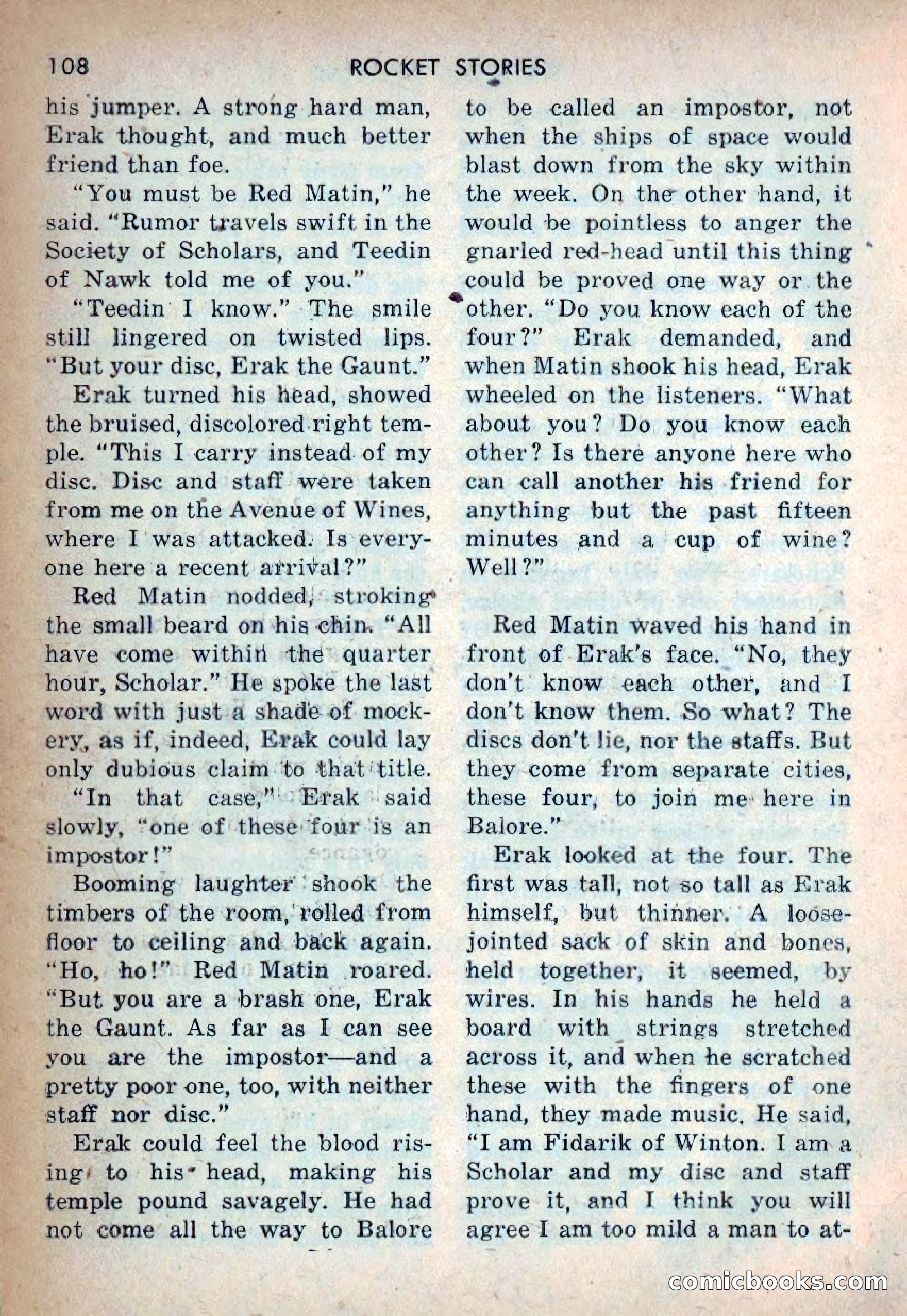 Rocket Stories, Vol. 1, No. 1 — page 111 of 164