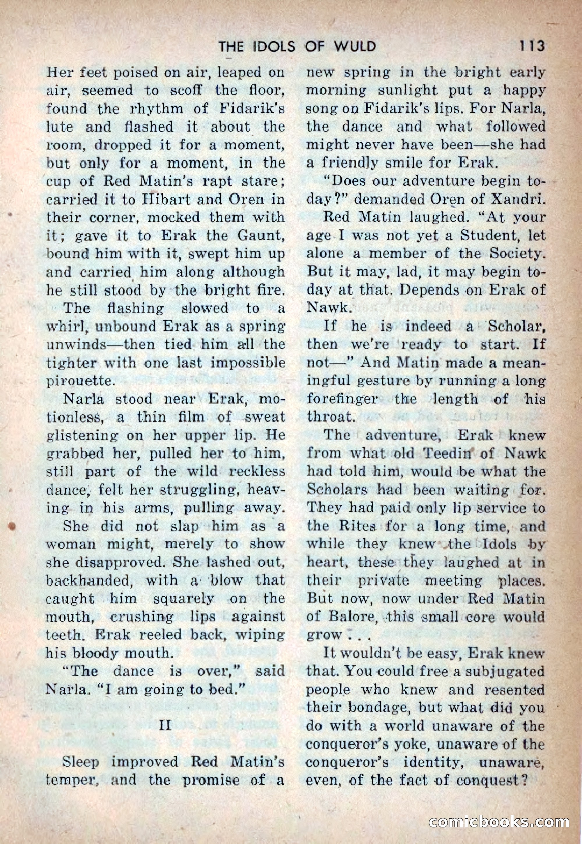 Rocket Stories, Vol. 1, No. 1 — page 116 of 164