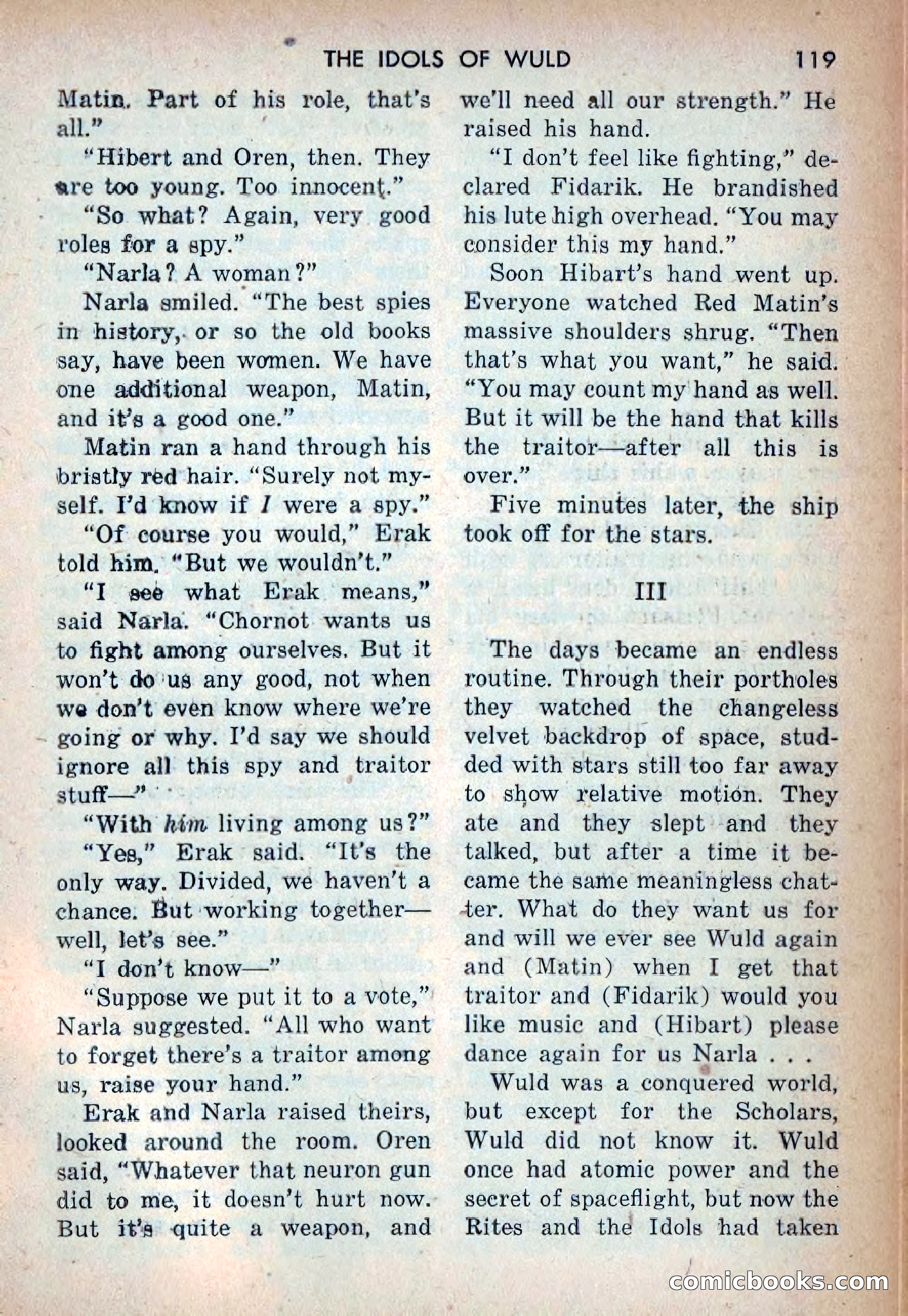 Rocket Stories, Vol. 1, No. 1 — page 122 of 164
