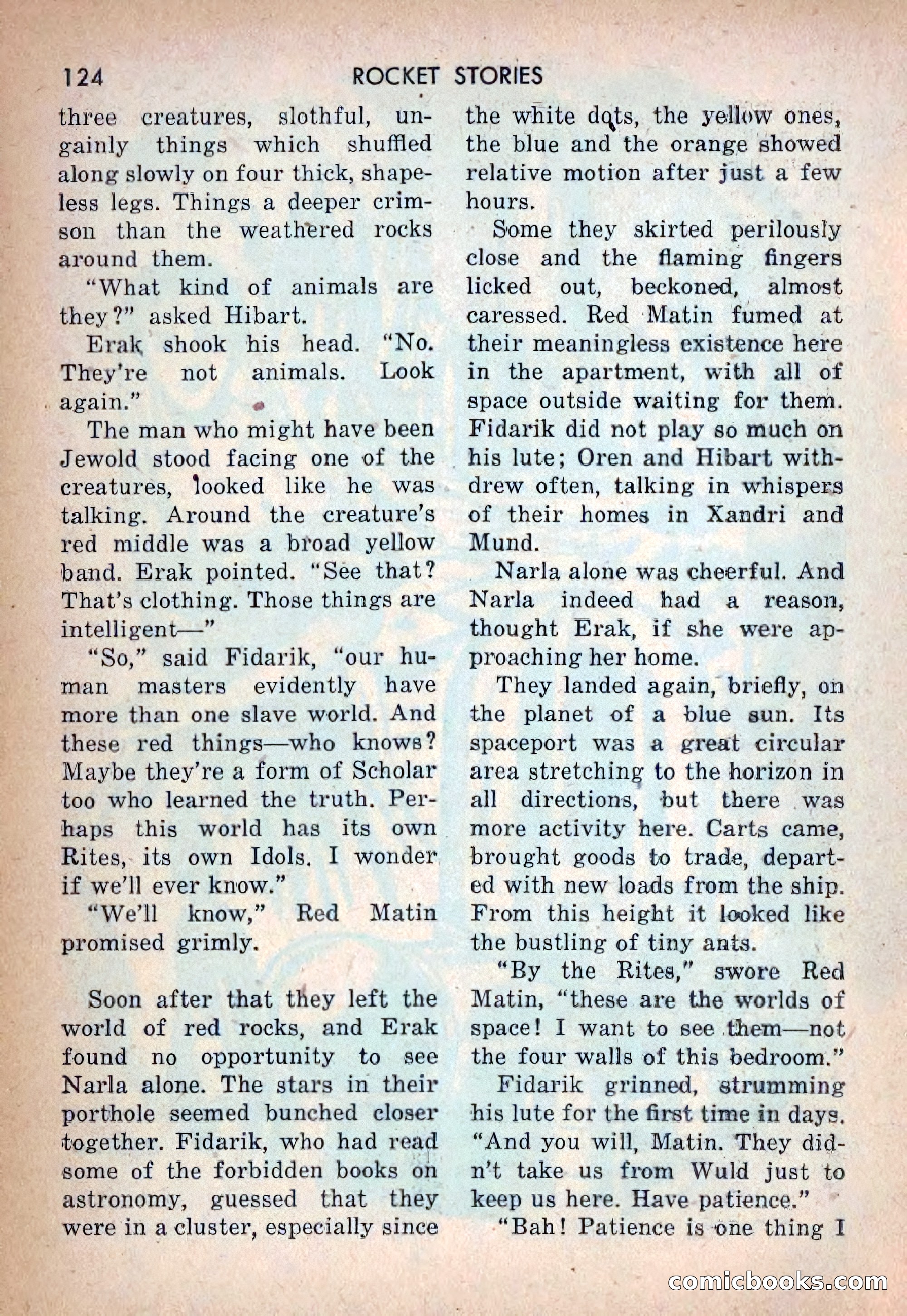 Rocket Stories, Vol. 1, No. 1 — page 127 of 164