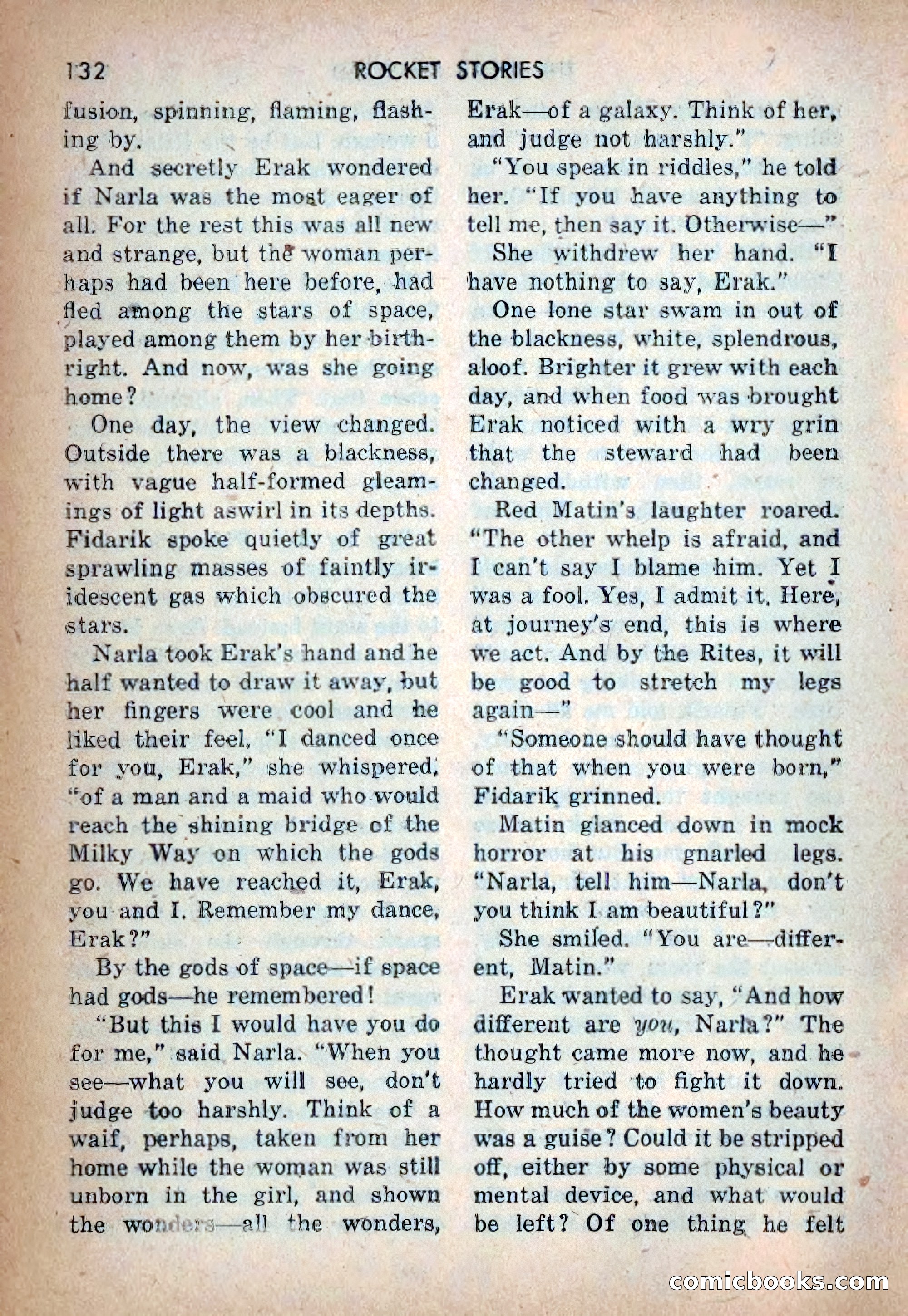 Rocket Stories, Vol. 1, No. 1 — page 135 of 164
