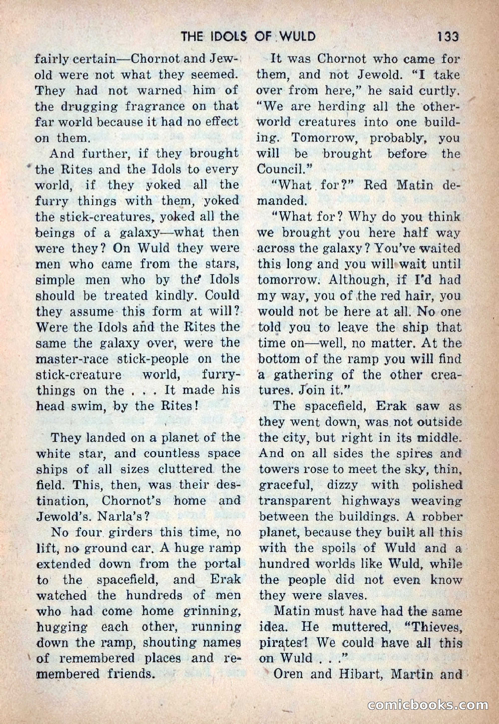 Rocket Stories, Vol. 1, No. 1 — page 136 of 164