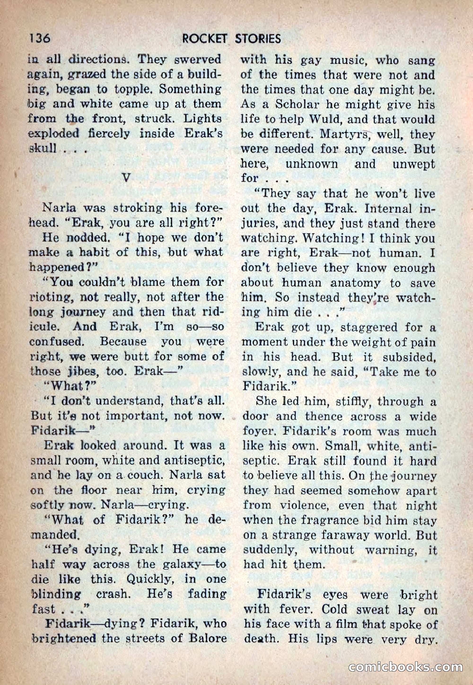 Rocket Stories, Vol. 1, No. 1 — page 139 of 164
