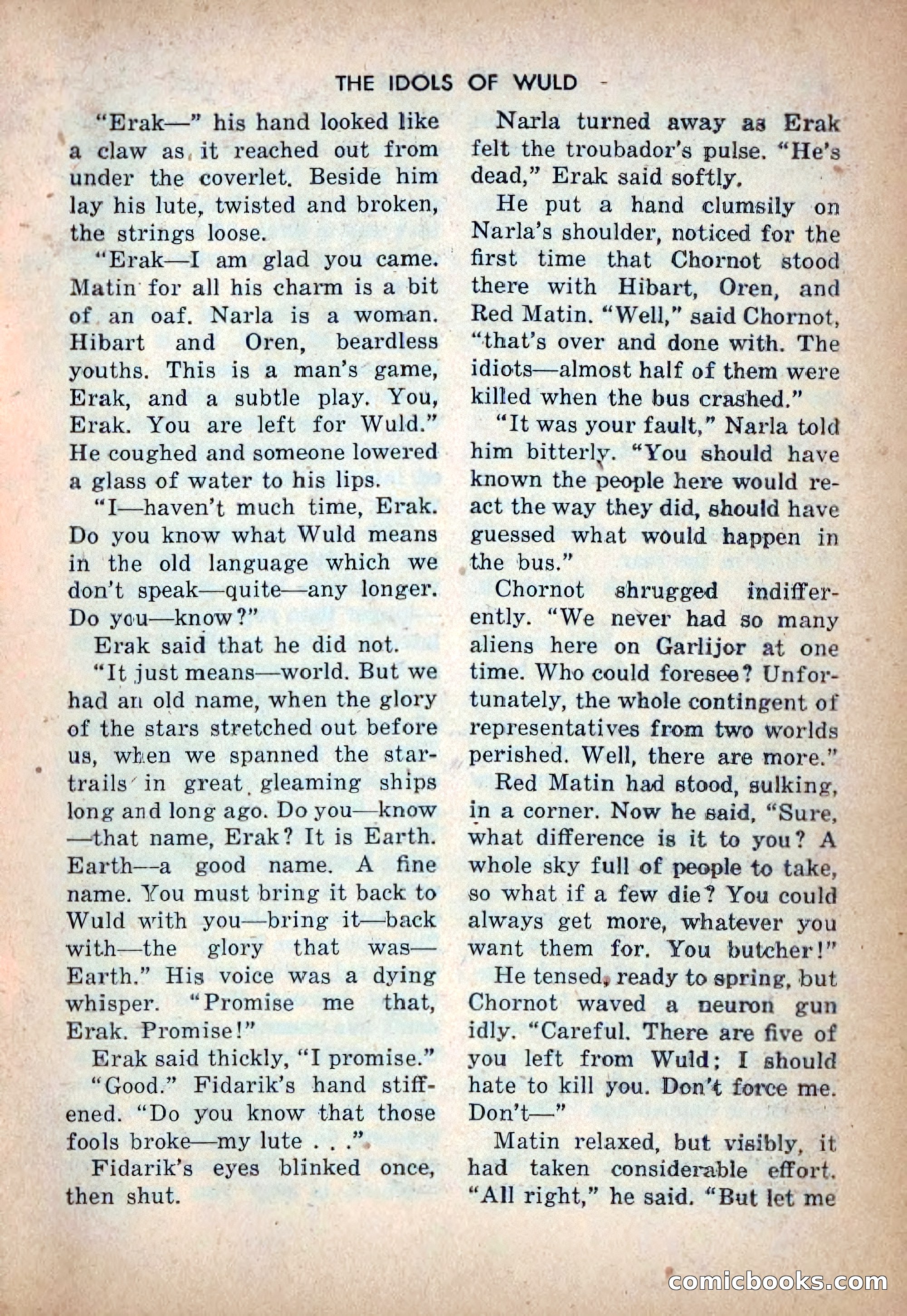 Rocket Stories, Vol. 1, No. 1 — page 140 of 164