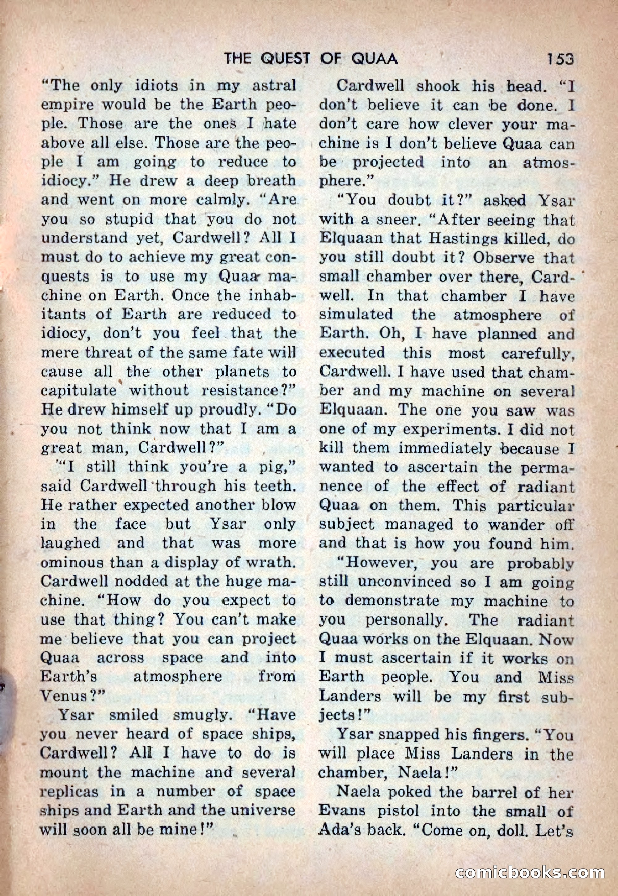 Rocket Stories, Vol. 1, No. 1 — page 156 of 164