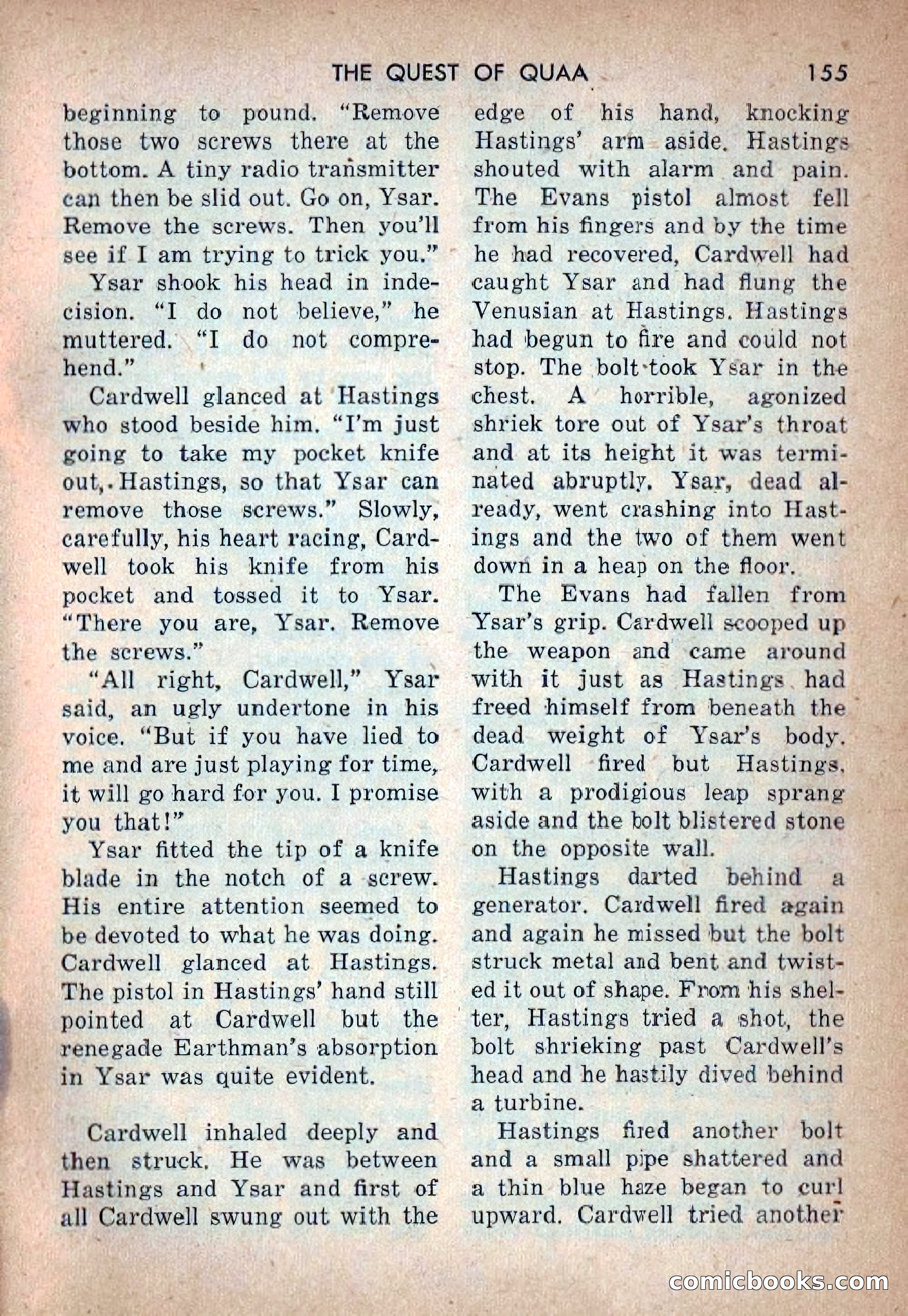 Rocket Stories, Vol. 1, No. 1 — page 158 of 164
