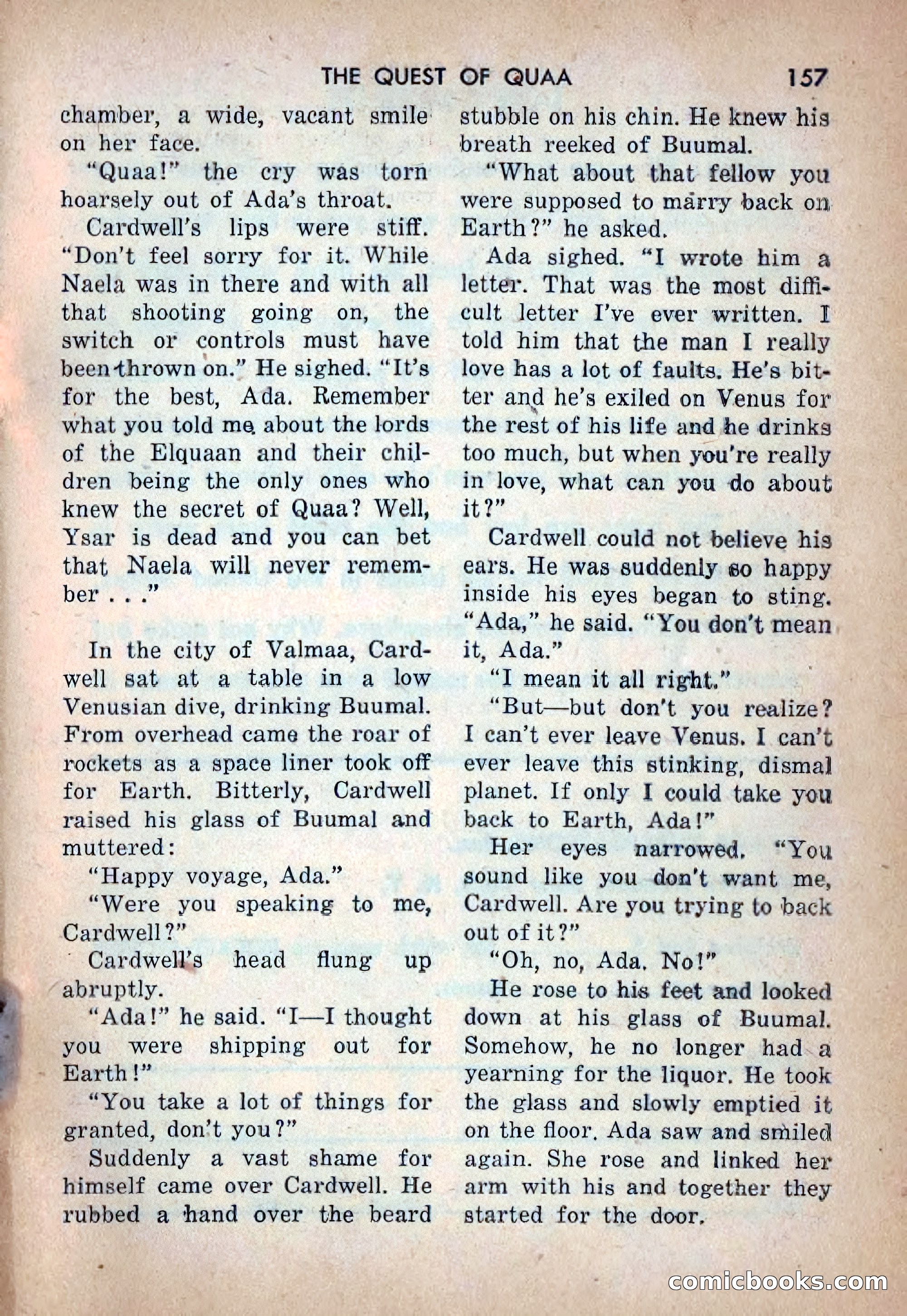 Rocket Stories, Vol. 1, No. 1 — page 160 of 164