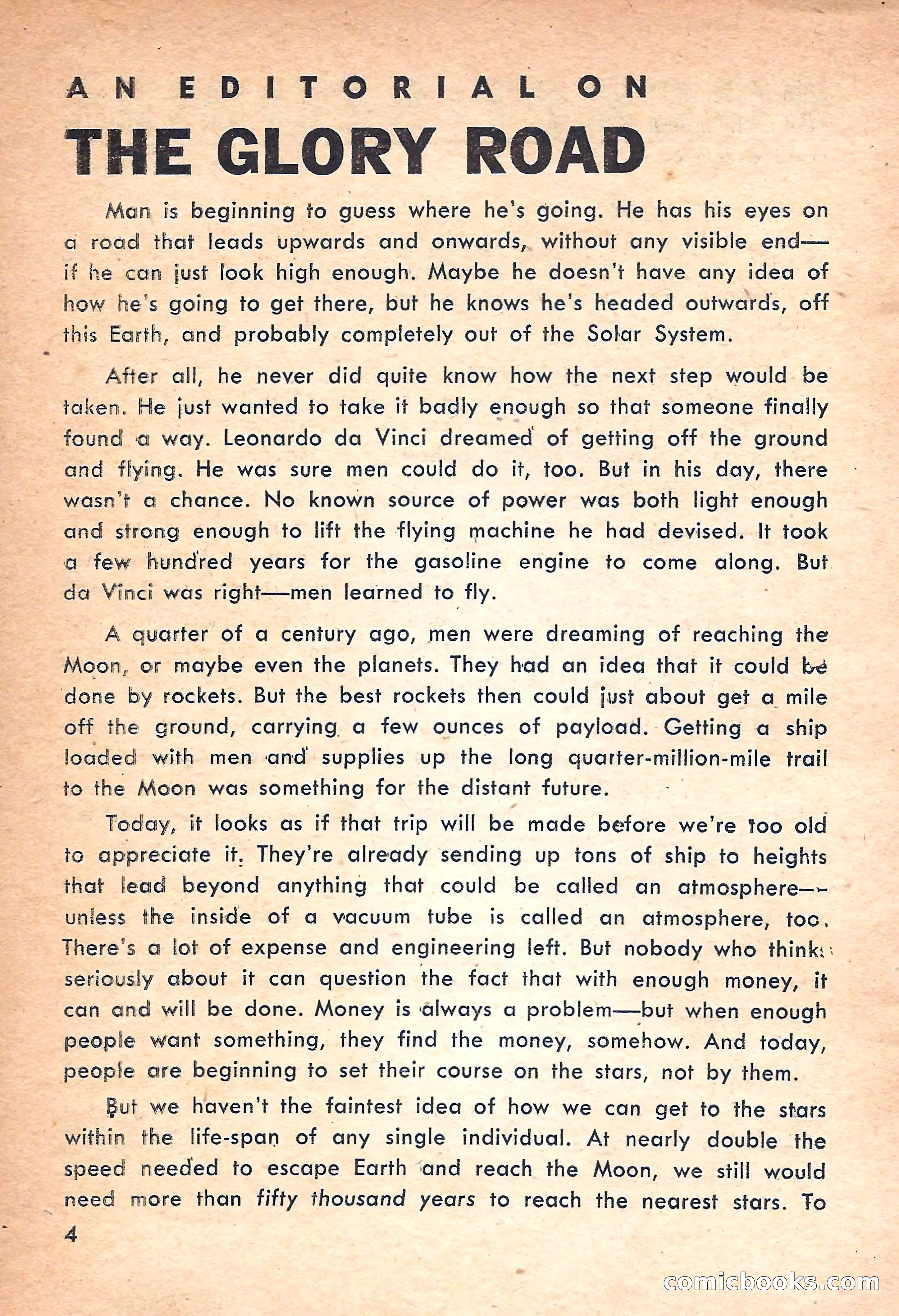 Rocket Stories, July 1953 — page 6 of 164