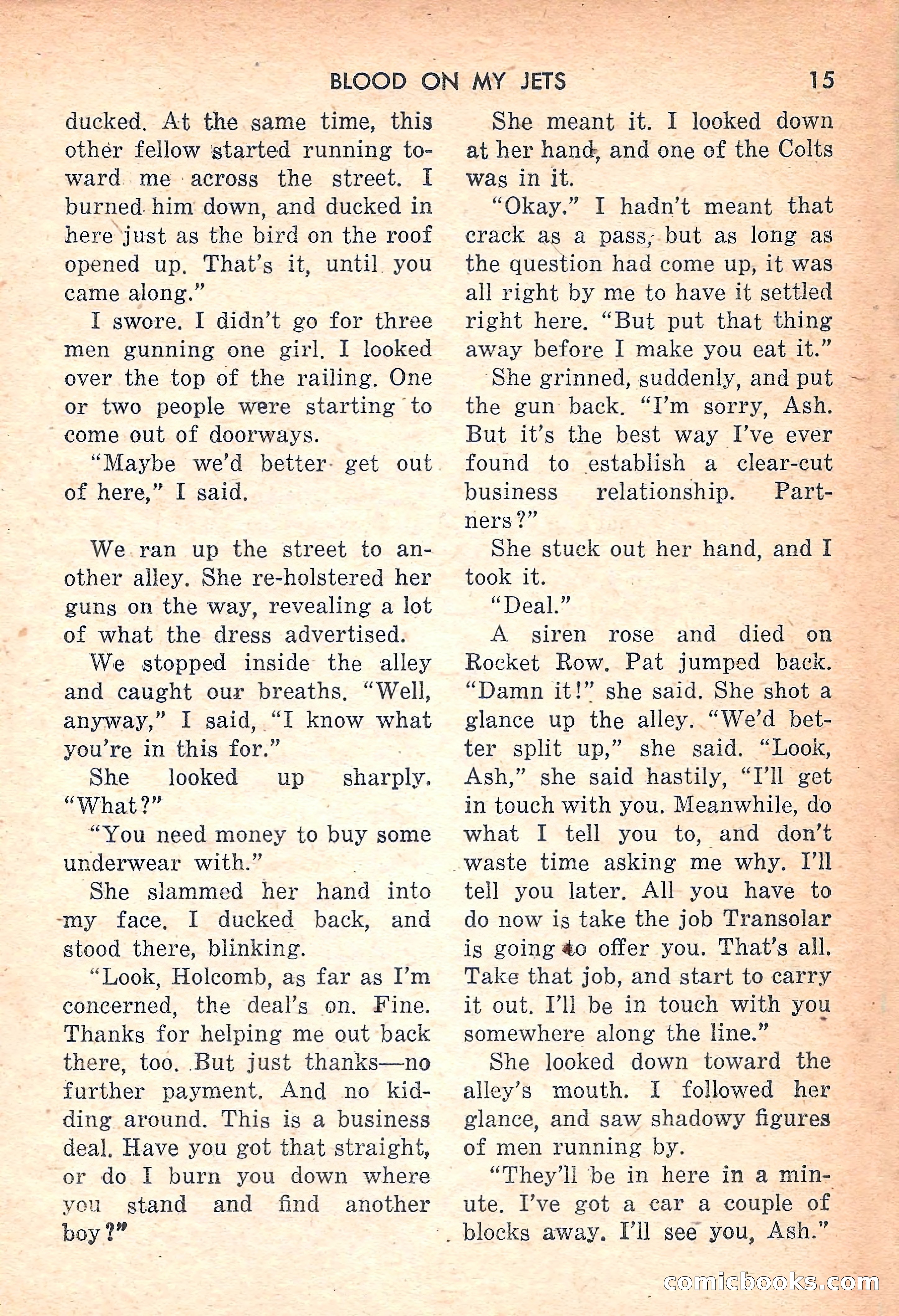 Rocket Stories, July 1953 — page 17 of 164