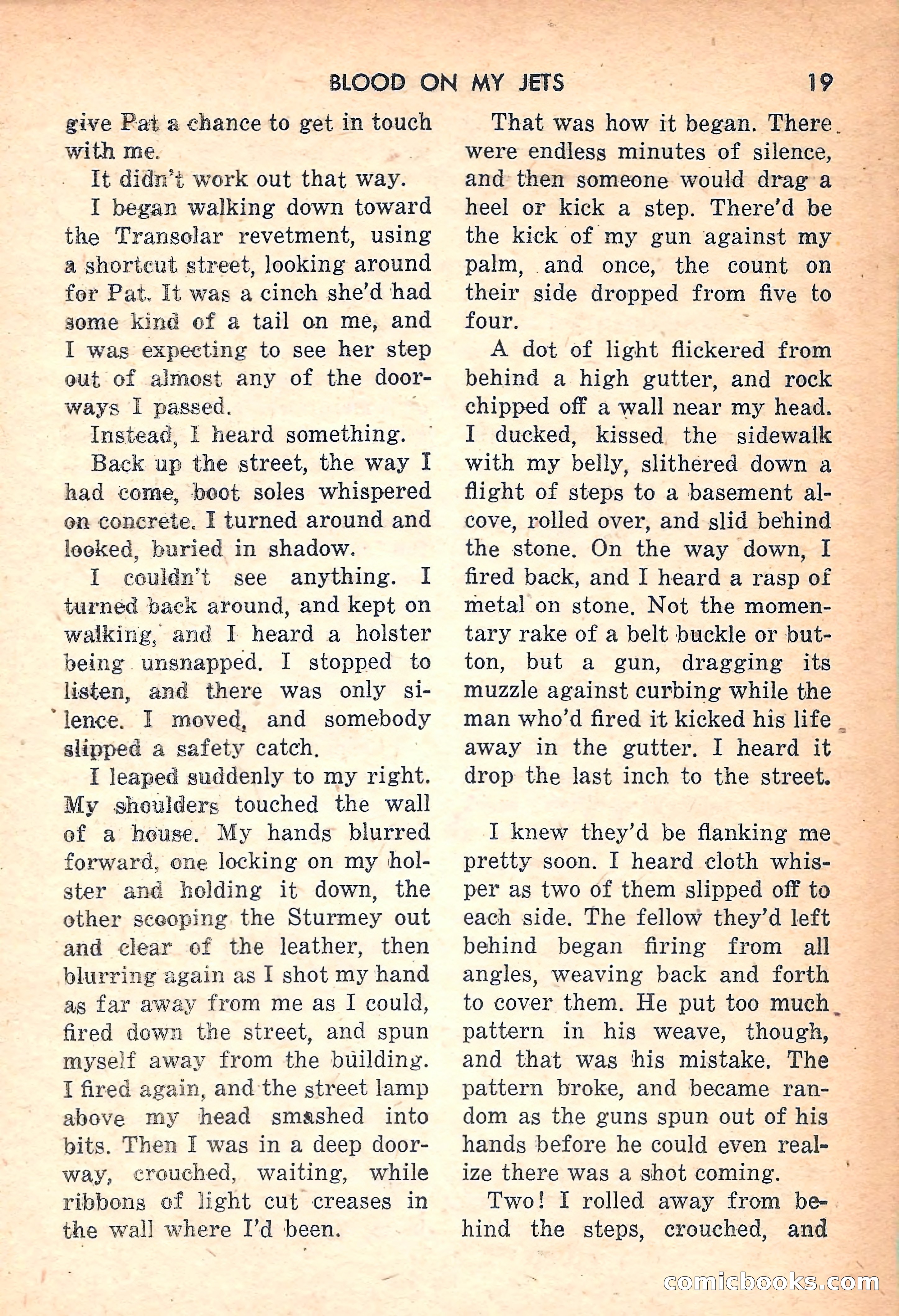 Rocket Stories, July 1953 — page 21 of 164