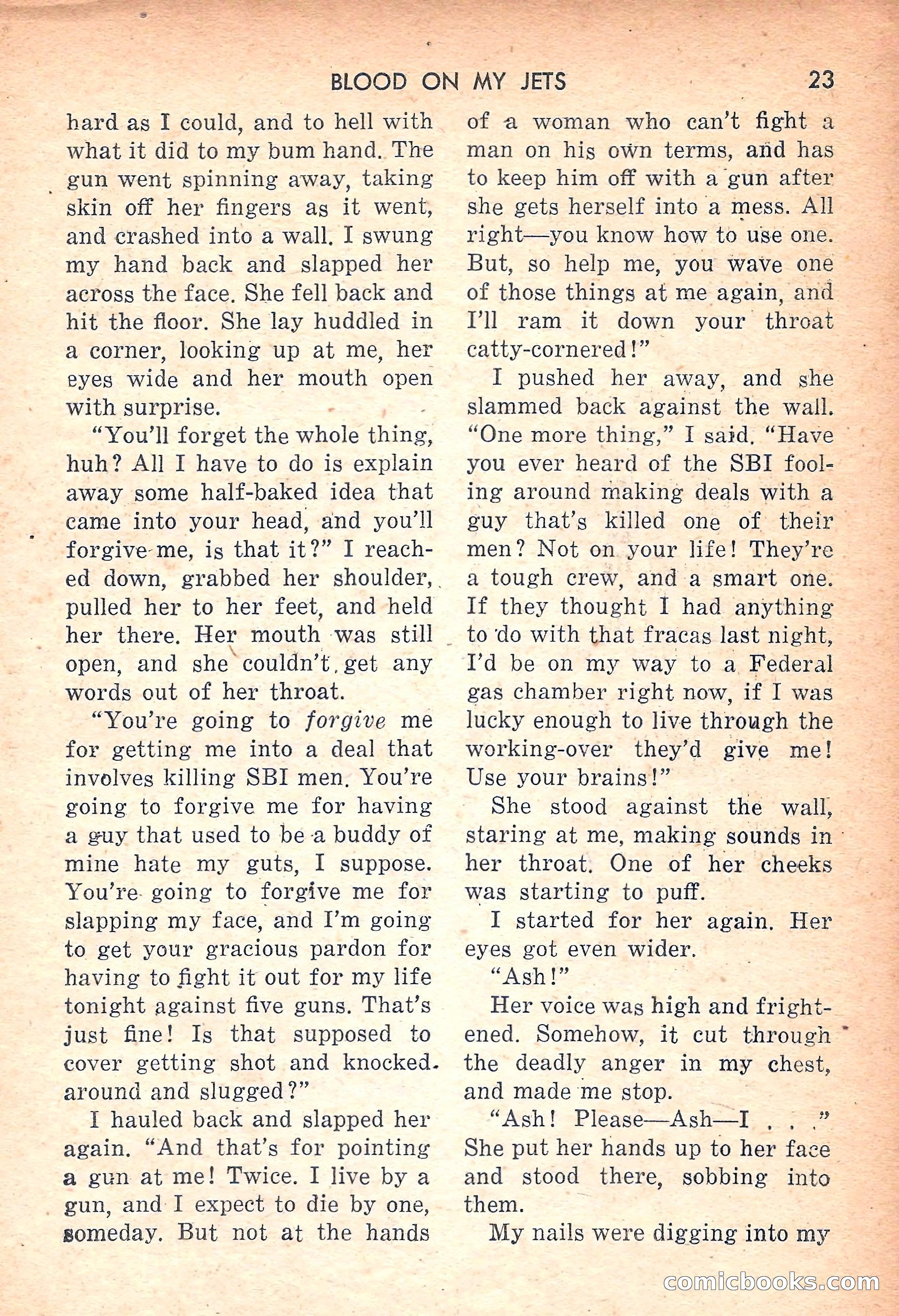 Rocket Stories, July 1953 — page 25 of 164