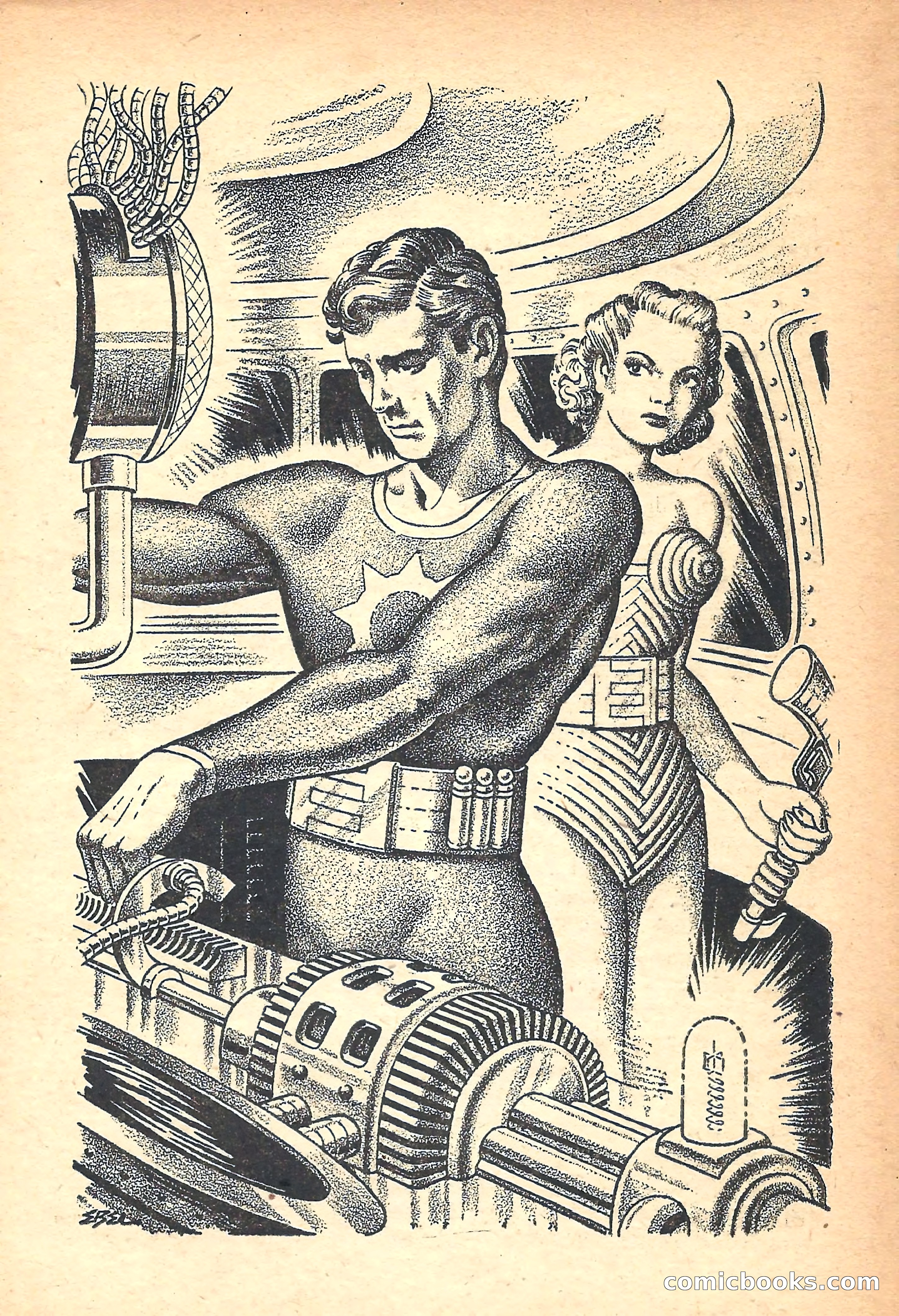 Rocket Stories, July 1953 — page 27 of 164