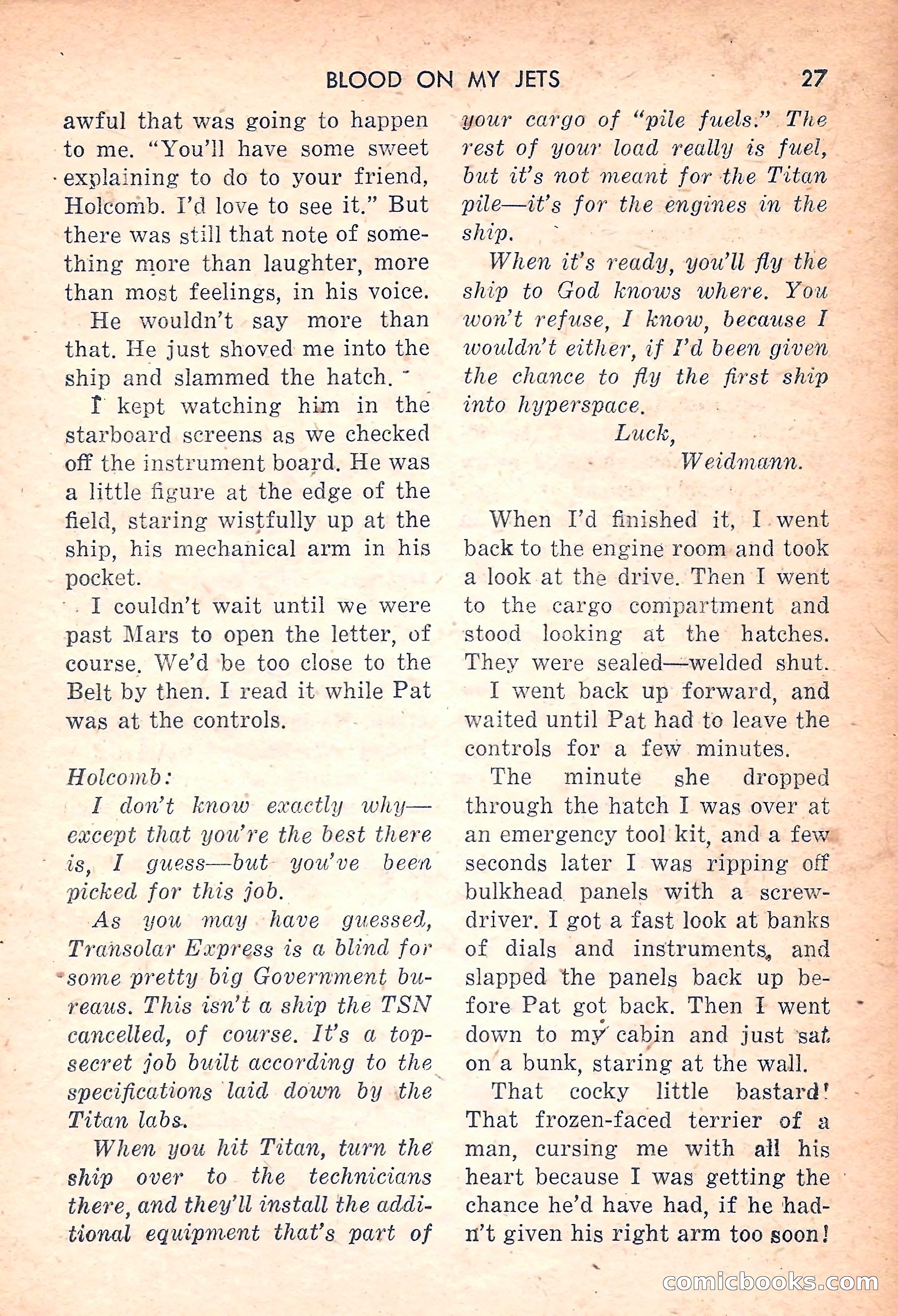 Rocket Stories, July 1953 — page 29 of 164